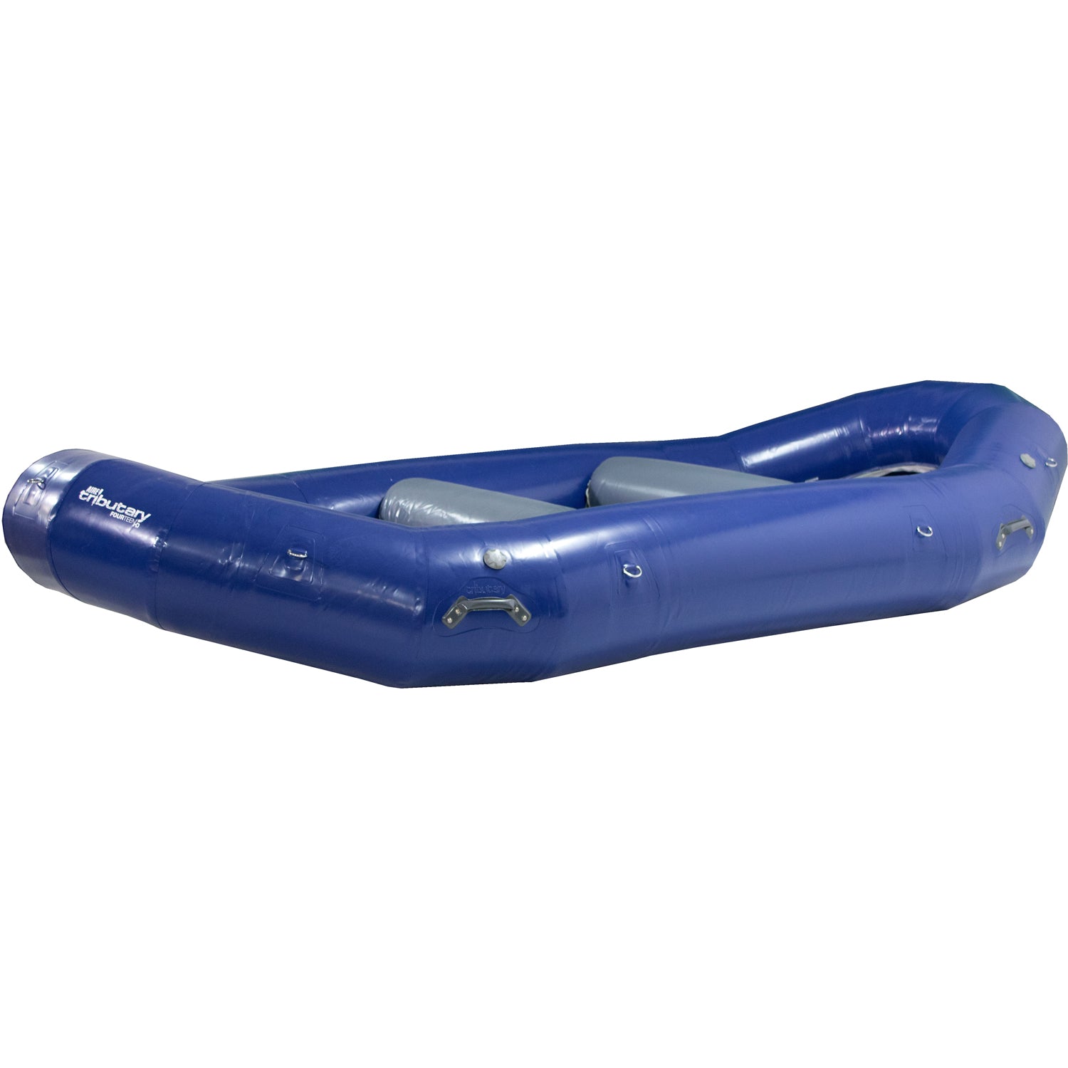 AIRE Tributary 14.0 HD Self-Bailing Whitewater Raft - Premium Inflatable Raft for River Rafting, Fishing & Outdoor Adventures