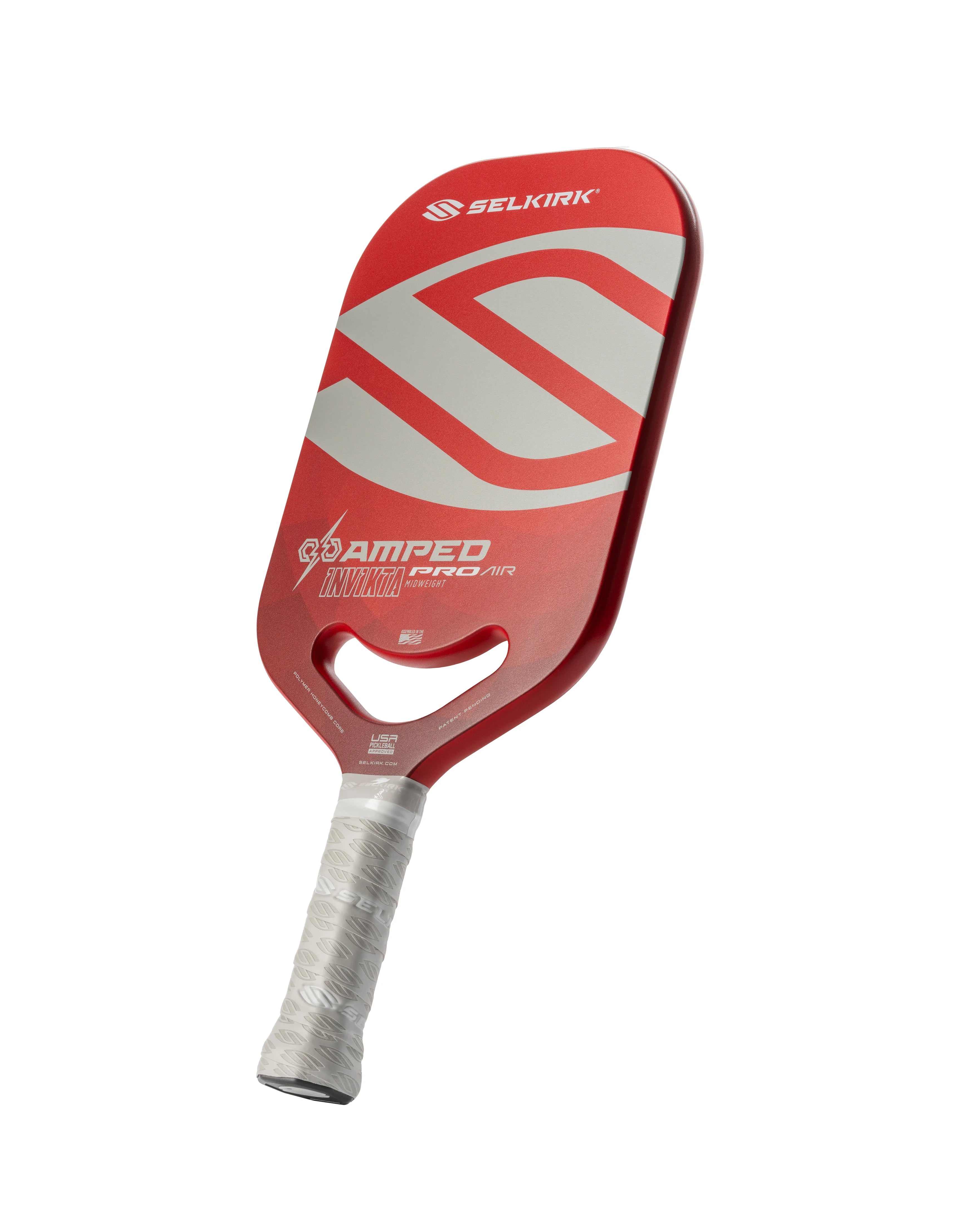 Selkirk AMPED Pro Air Pickleball Paddle - Red | High-Performance Carbon Fiber Surface for Spin & Control | Perfect for Competitive Play & Outdoor Games