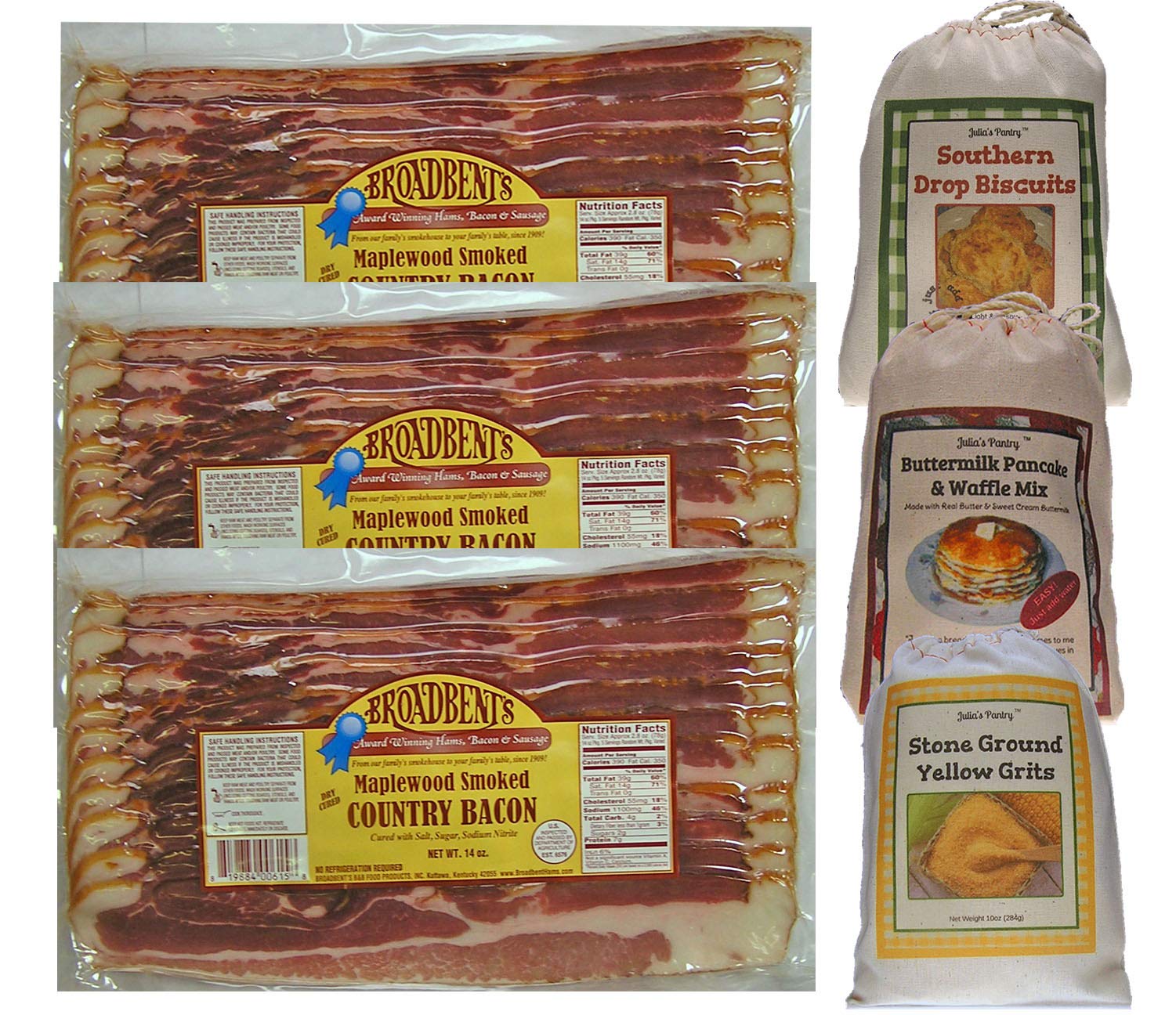Premium Bacon Lovers Gift Box - Artisanal Maplewood Smoked Bacon Sampler | Gourmet Food Gifts for Holidays, Birthdays & Corporate Events