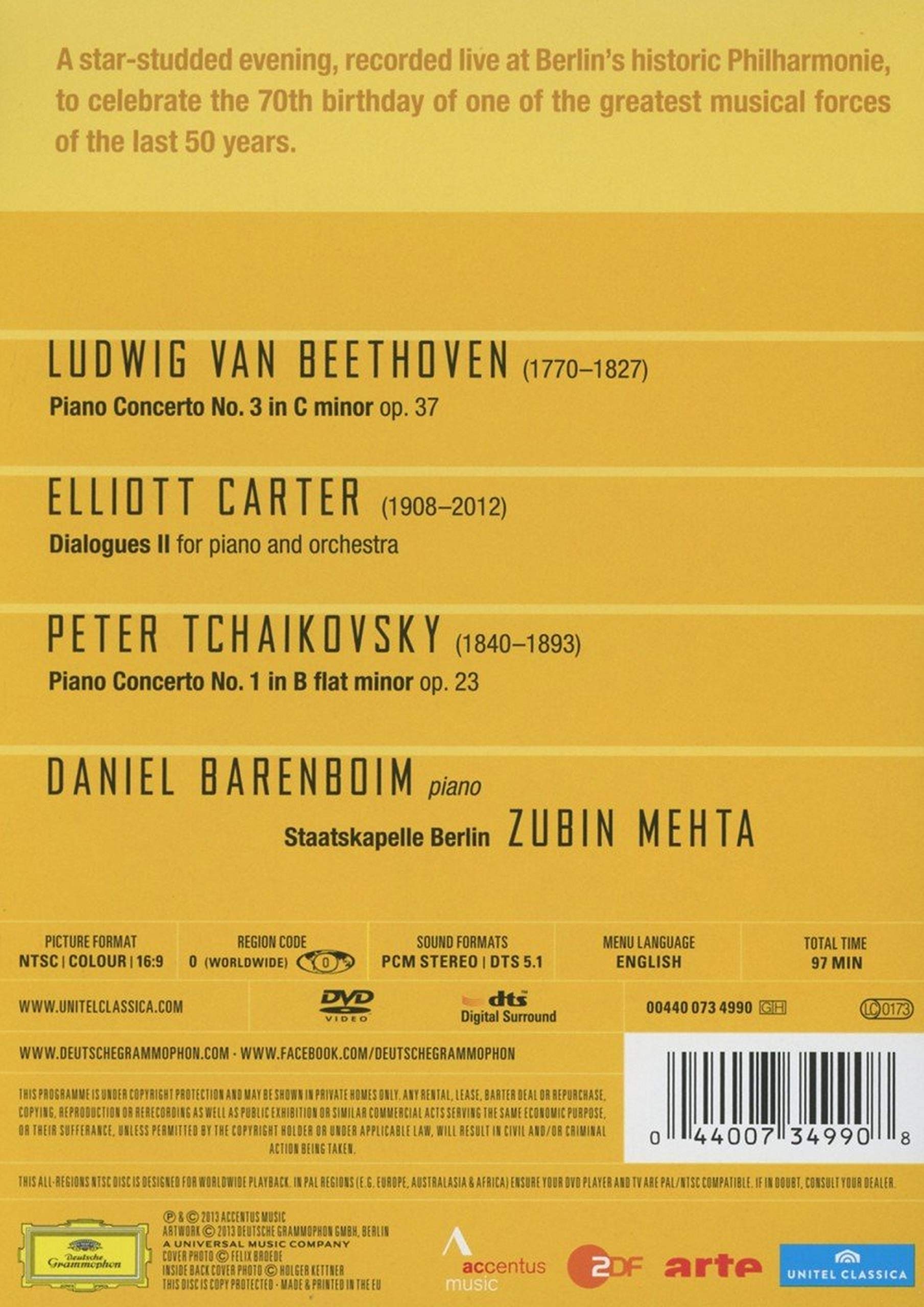 70th Birthday Concert DVD - Legendary Live Performance, Classic Hits Collection | Perfect for Birthday Gifts, Anniversary Celebrations & Music Lovers
