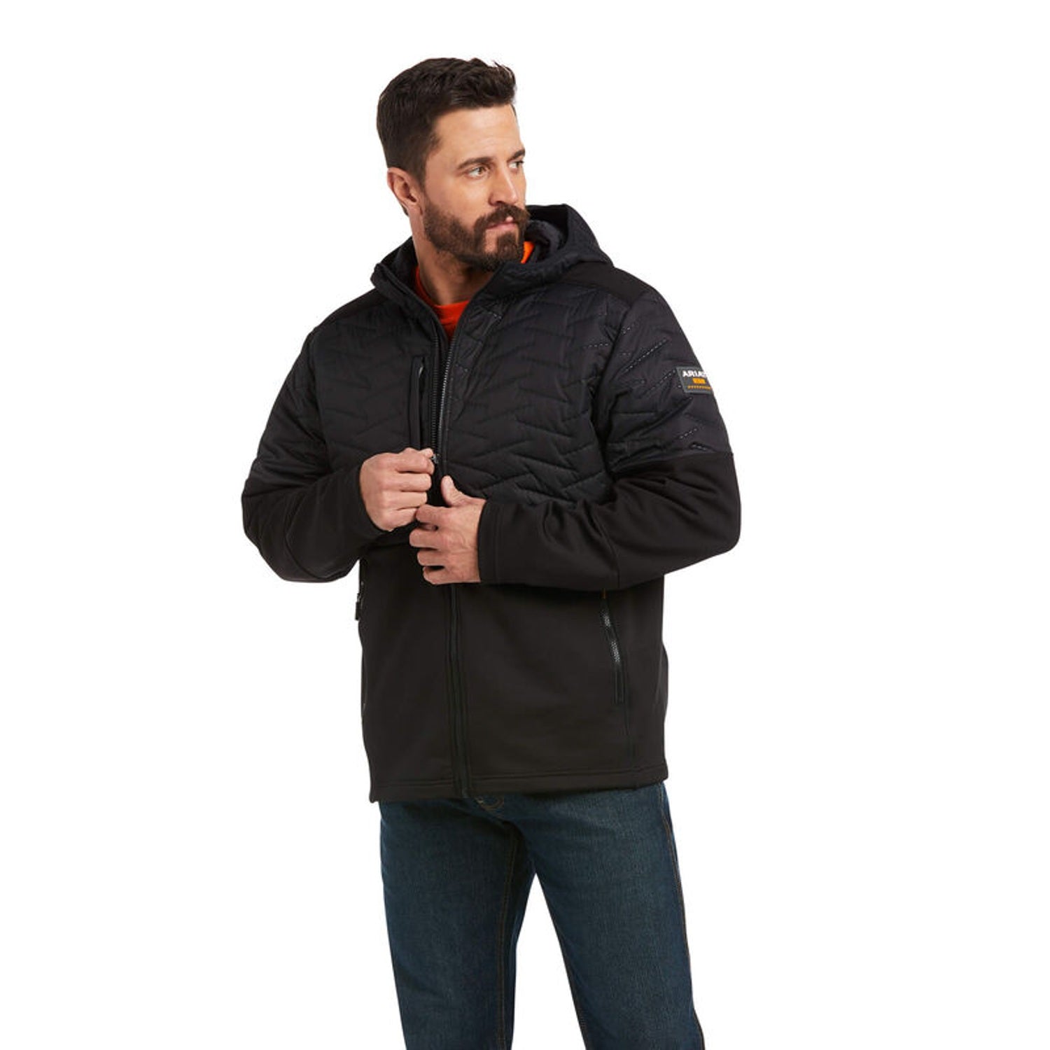 Ariat Rebar Men's Cloud 9 Insulated Jacket - Waterproof Winter Coat for Outdoor Work & Hunting | Cold Weather Workwear for Construction & Ranch