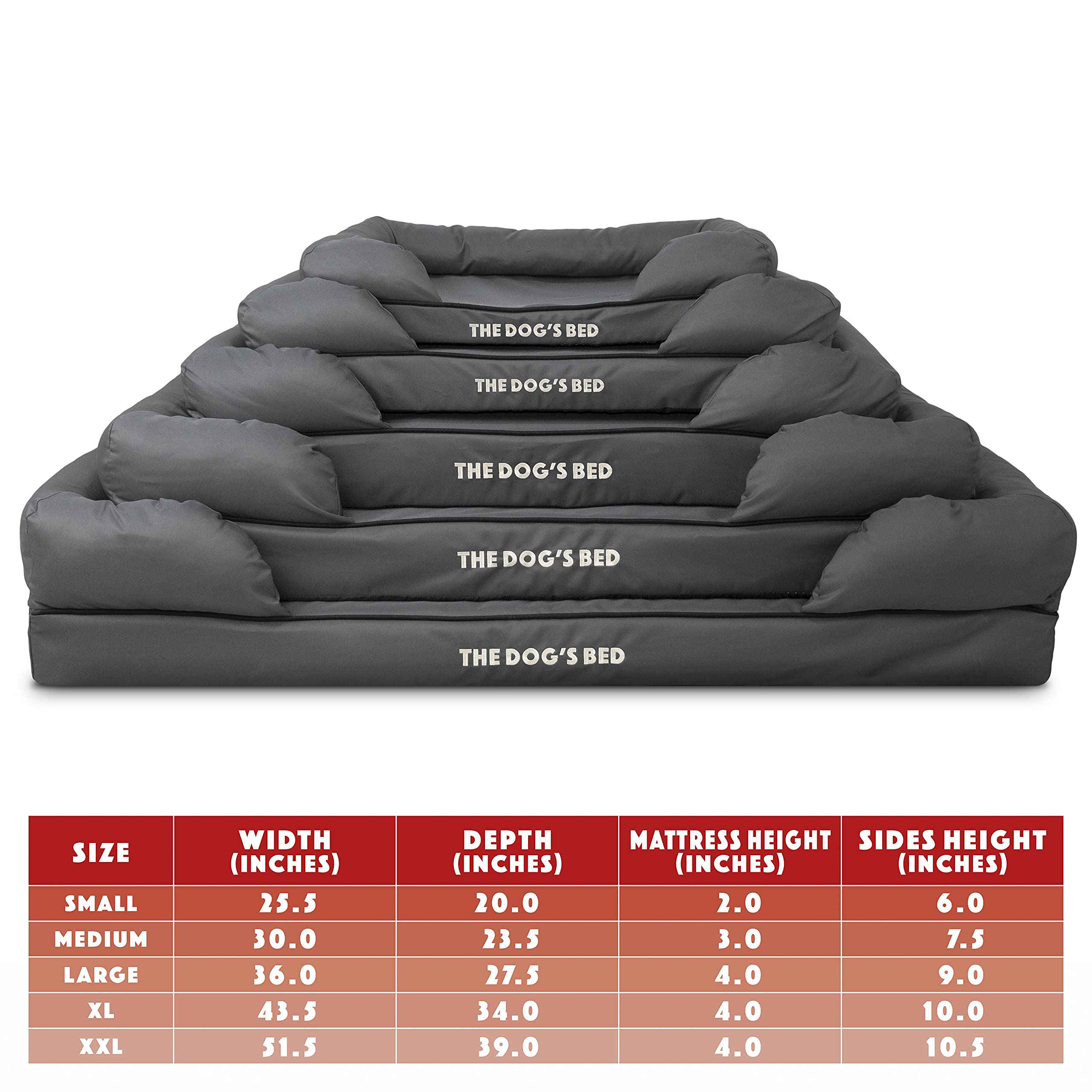 **Large Orthopedic Dog Bed for Big Dogs - 43.5