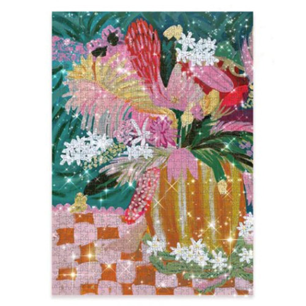 1000 Piece Jigsaw Puzzle - Golden Urn Design - Fun & Challenging Activity for Adults & Families - Perfect for Relaxation, Gifts & Home Decor