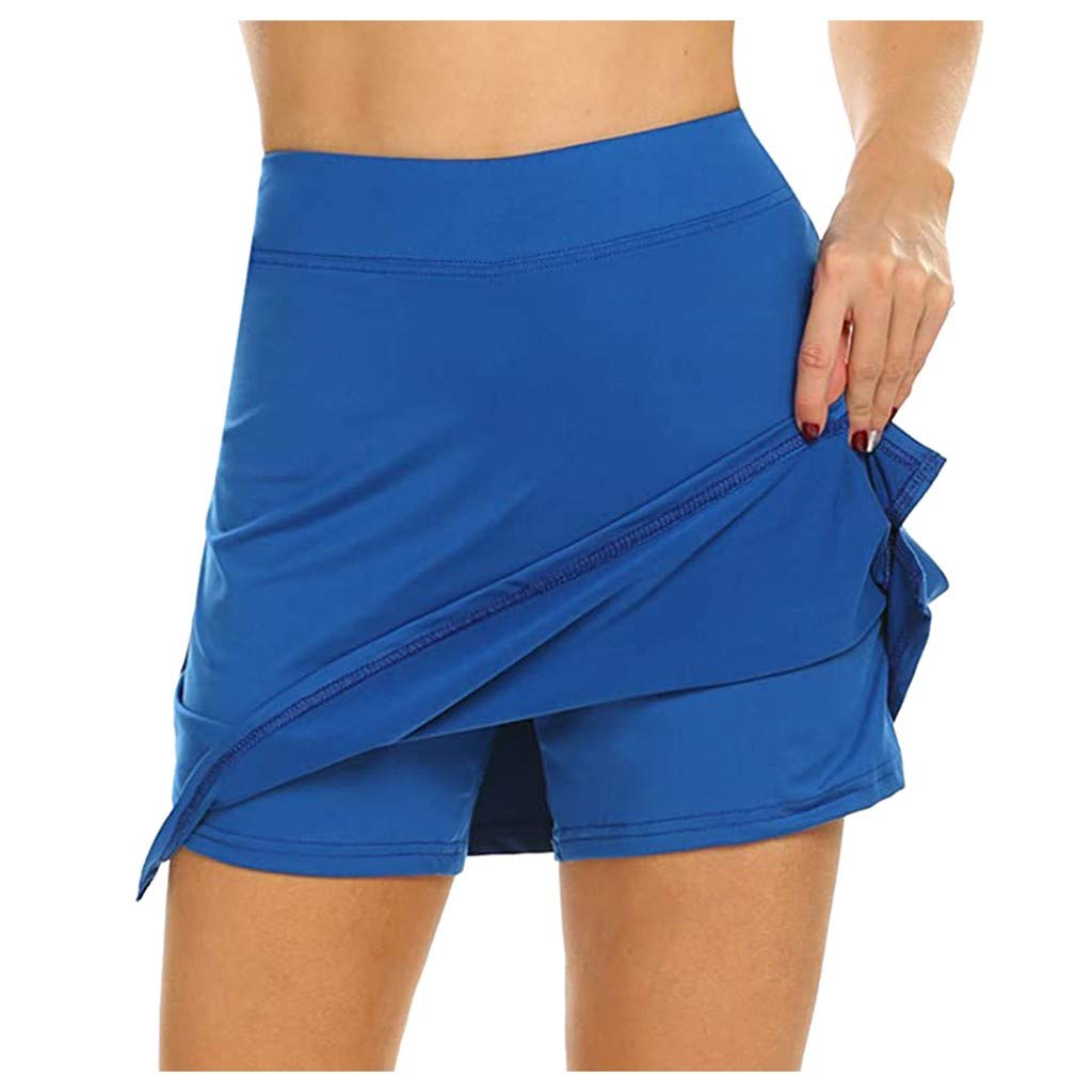 Xiloccer Women's Lightweight Performance Active Skort - Running, Golf, Tennis Skirt for Women | Perfect for Sports, Workouts & Casual Wear