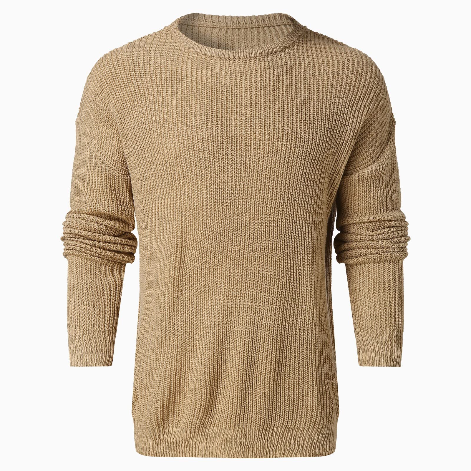 Men's Long Sleeve Button Up Shirt - Winter & Autumn Solid Color Sweater Blouse for Casual Wear | Office, Date Night & Holiday Outfits