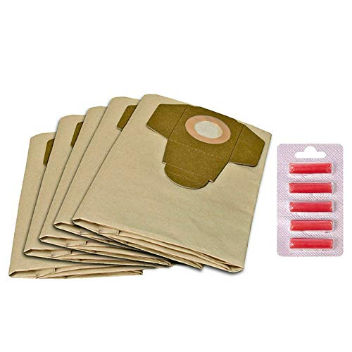 Scented Dust Bags for Parkside PNTS 10 Liter 30250133 Vacuum Cleaner - Fresh Fragrance Replacement Parts for Home & Office Cleaning