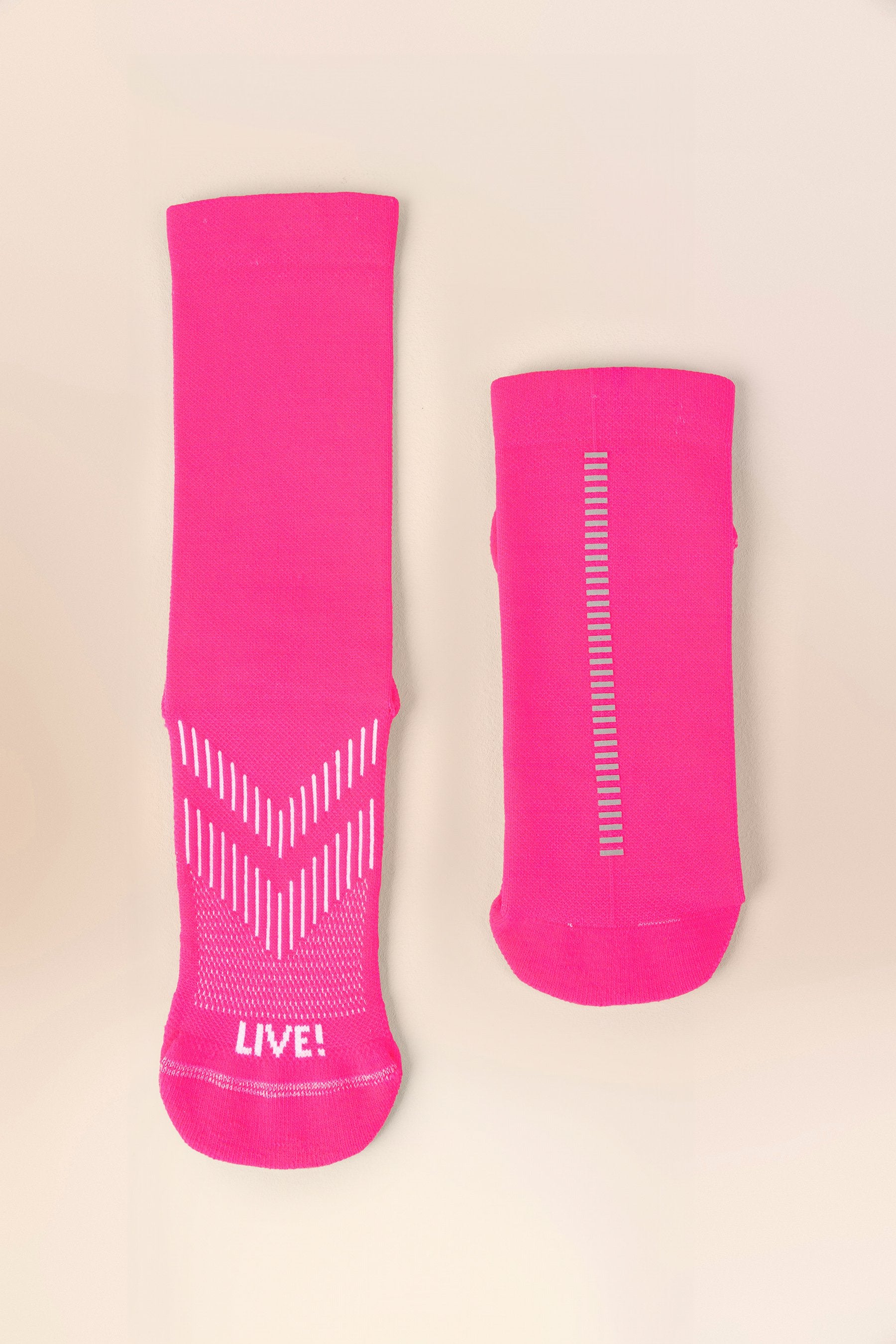 Reflex Running Socks - Performance Athletic Socks for Men & Women - Moisture Wicking & Breathable for Marathon, Jogging, and Workout - Ideal for Sports & Fitness Activities