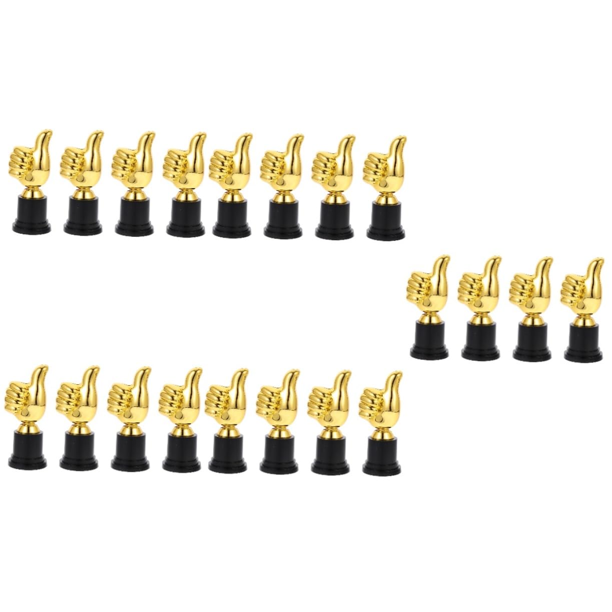 Anneome 20 Pcs Gold Trophy Cups Set - Football, Baseball Awards & Decorations for Sports Events, Team Parties & Achievement Celebrations