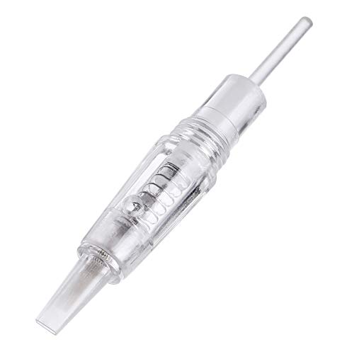 Professional 7F Permanent Makeup Needles Cartridge - 10 Pcs Set for Eyebrow & Eyeliner Tattoo | EN51-7F Certified | Salon & Home Use Beauty Tool