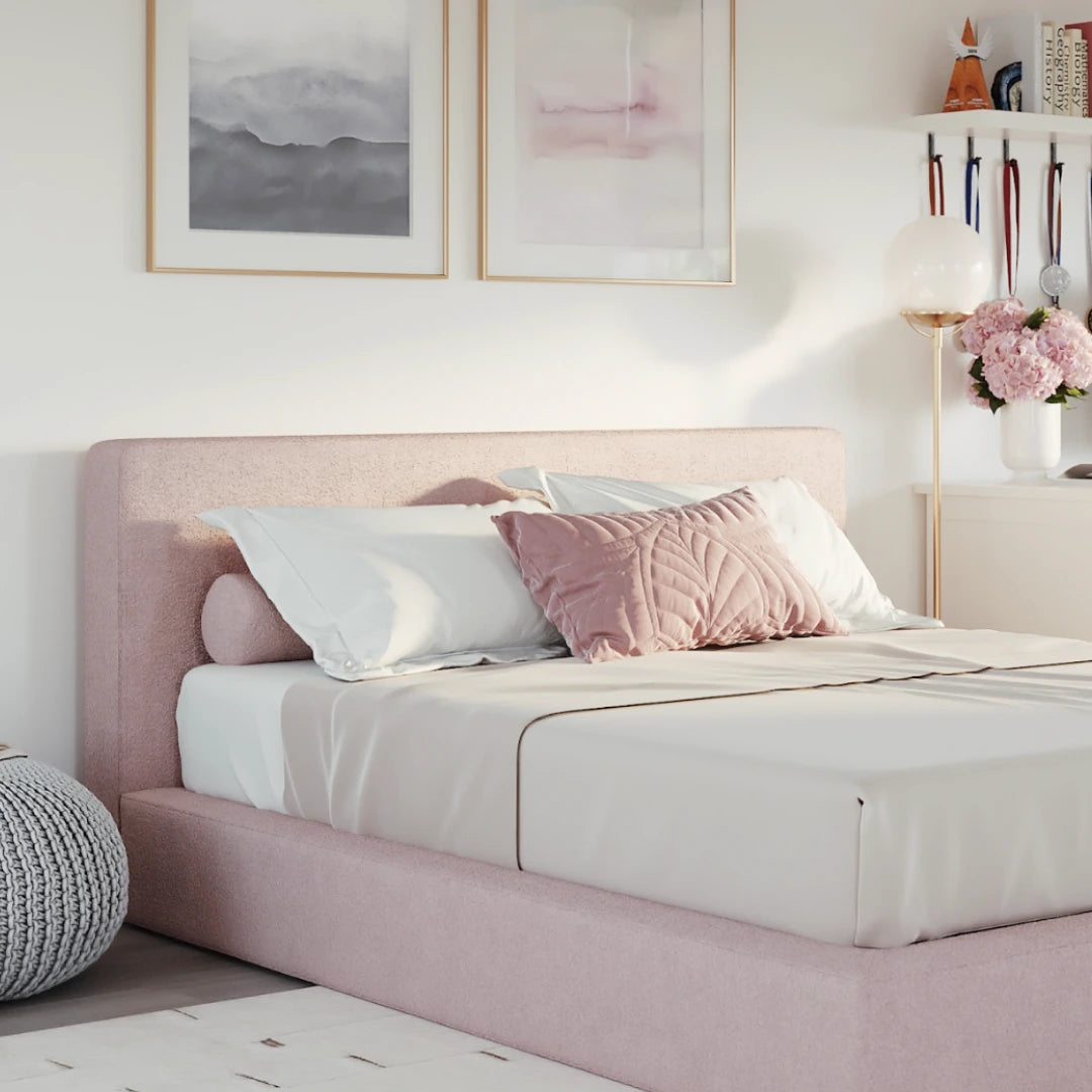 Cotton Candy Kids Ultra Headboard - Soft & Comfortable Toddler Bed Headboard for Nursery, Bedroom Decor | Perfect for Girls' Room, Sleepovers & Cozy Bedtime