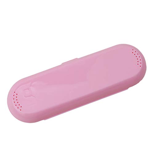 Portable Toothbrush Holder - Travel-Friendly Bathroom Organizer for Electric & Manual Toothbrushes | Compact Storage Case for Home & On-the-Go Use | Perfect for Camping, Gym & Vacation Travel Accessories