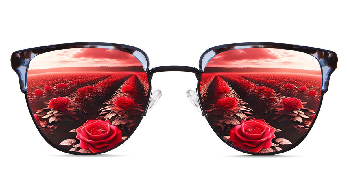 Quinn Women's Prescription Sunglasses - UV Protection, Polarized Lenses for Driving, Outdoor & Fashion Use