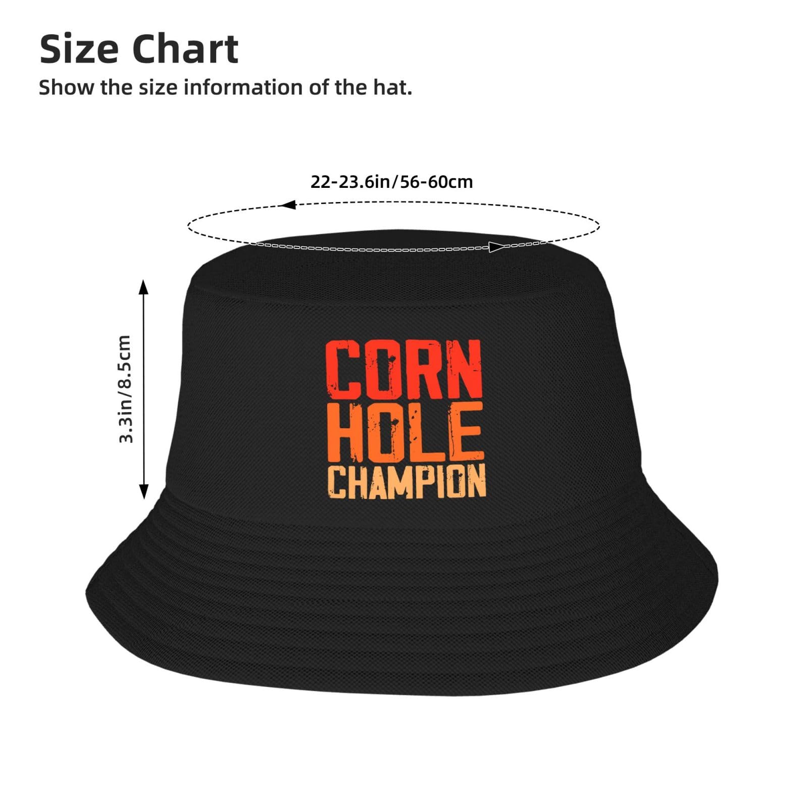 Stylish Packable Bucket Hats for Women & Men - UV Protection Sun Hat for Outdoor Activities, Fishing, Beach & Cornhole Champion - 5-Pack Fashionable Summer Caps