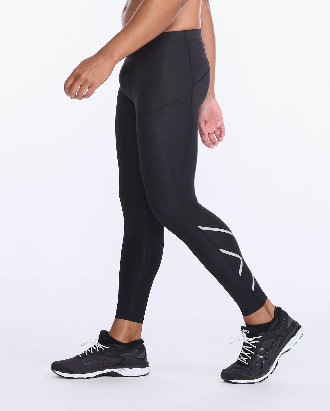 2XU Aero Vent Compression Tights for Men & Women - High-Performance Running, Cycling & Workout Leggings with Breathable Mesh Panels - Ideal for Marathon Training, Gym Sessions & Active Lifestyle
