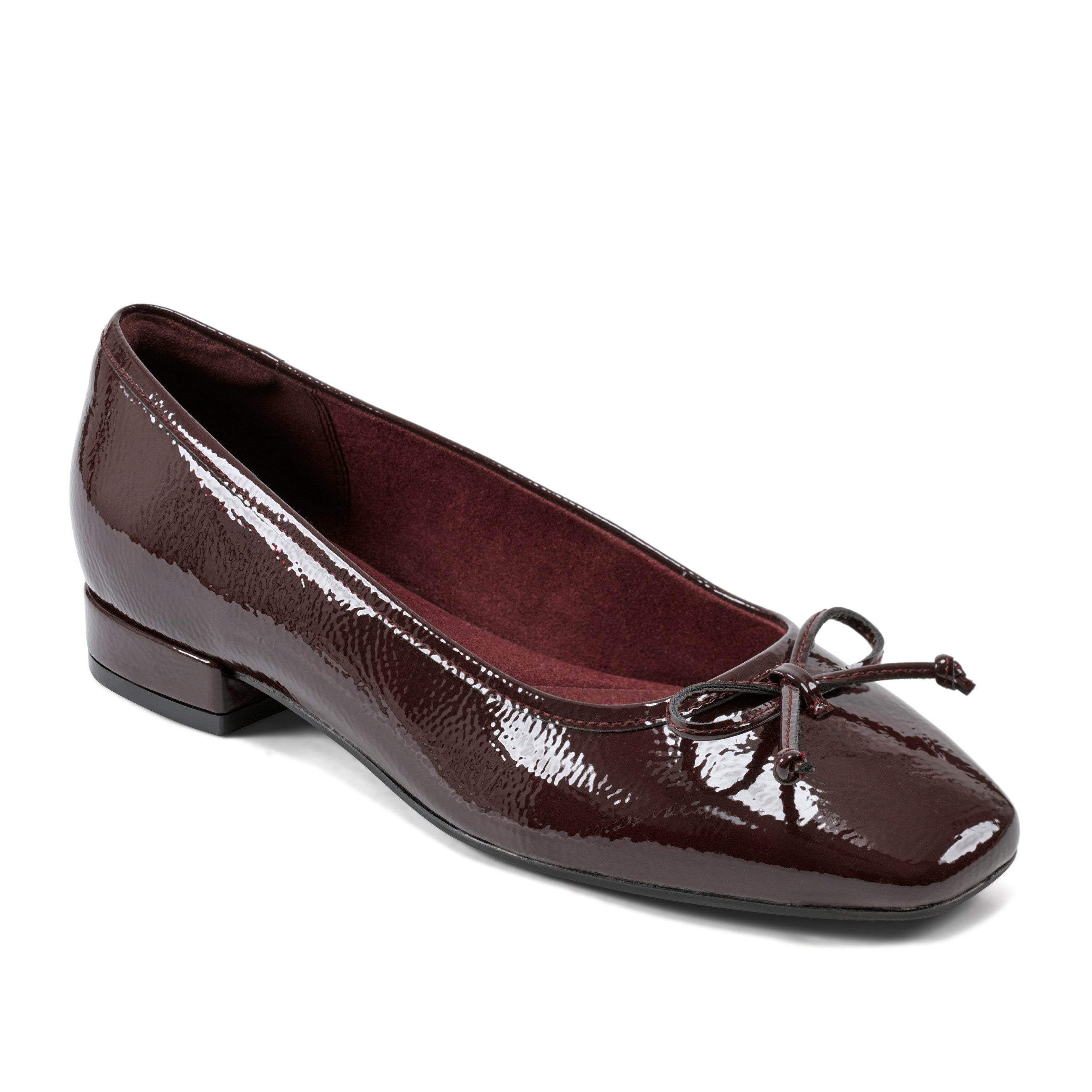 Women's Sadie Square Toe Slip-On Ballet Flats - Comfortable Dress Shoes for Work, Office & Casual Outfits