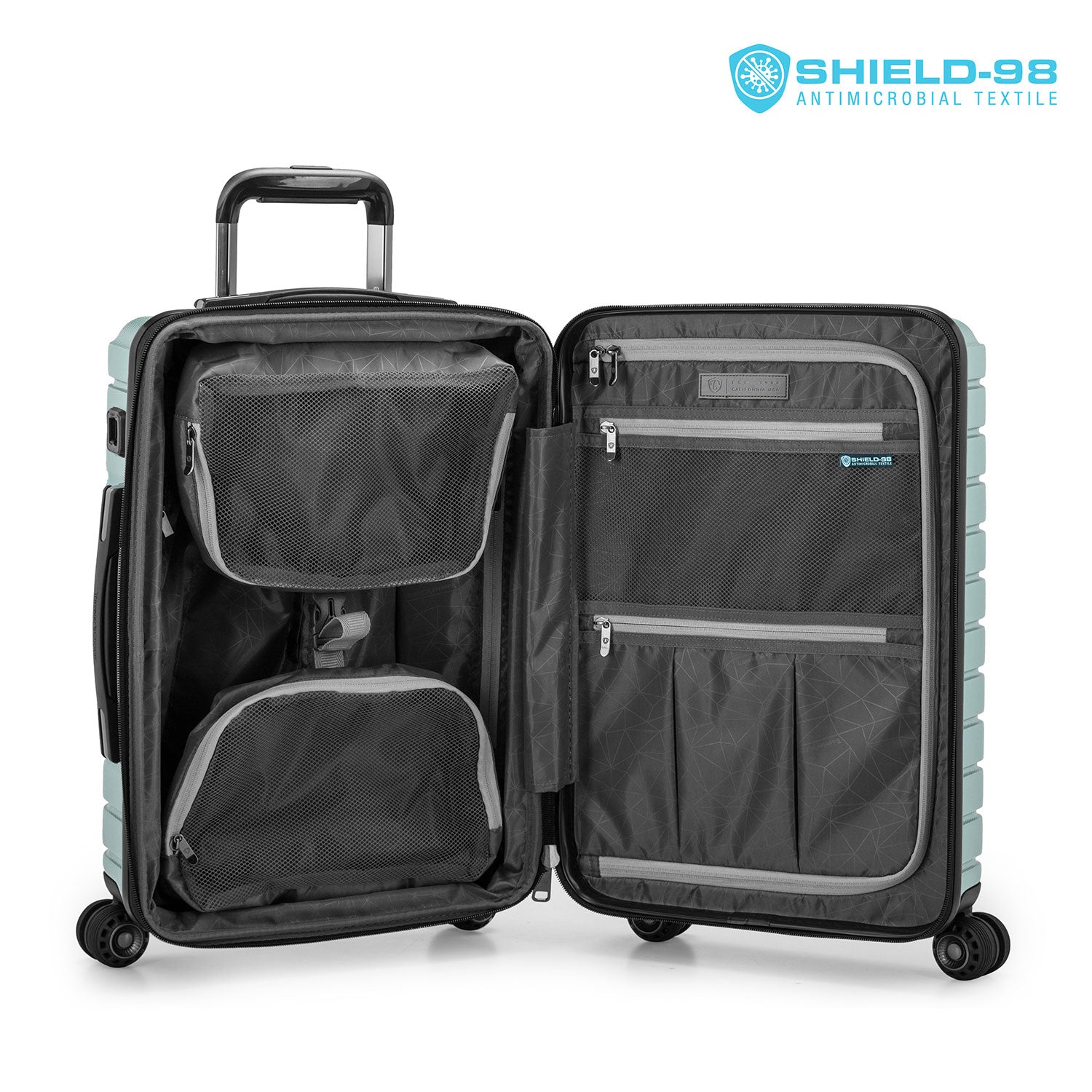 **Archer Carry On Hardside Spinner Luggage - Lightweight Durable Suitcase for Travel, Business Trips & Weekend Getaways - TSA Approved, 360° Wheels, Expandable Design**