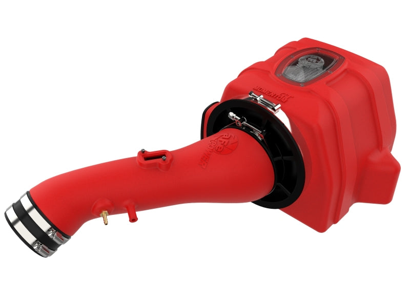 aFe 07-21 Toyota Tundra V8 5.7L Momentum GT Red Edition Cold Air Intake System with Pro DRY S Filter - High Performance Air Intake for Off-Roading & Towing