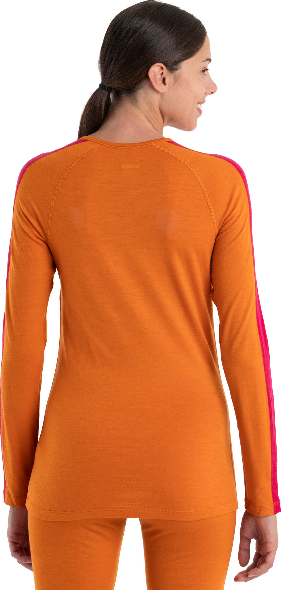 200 Sonebula Merino Wool Long Sleeve Crew Neck Base Layer Top for Women - Warm Thermal Underwear for Hiking, Skiing & Winter Outdoor Activities