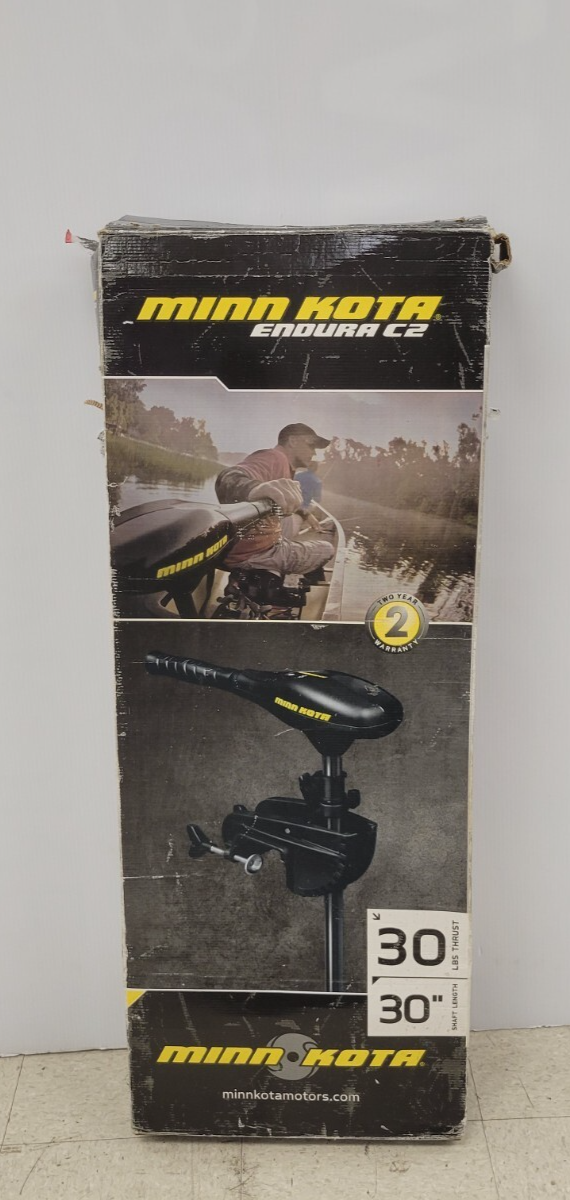 Minnkota Endura C2 Trolling Motor for Boats - Freshwater Fishing, Kayak & Canoe Electric Motor - Quiet & Efficient Boat Motor for Lakes & Rivers