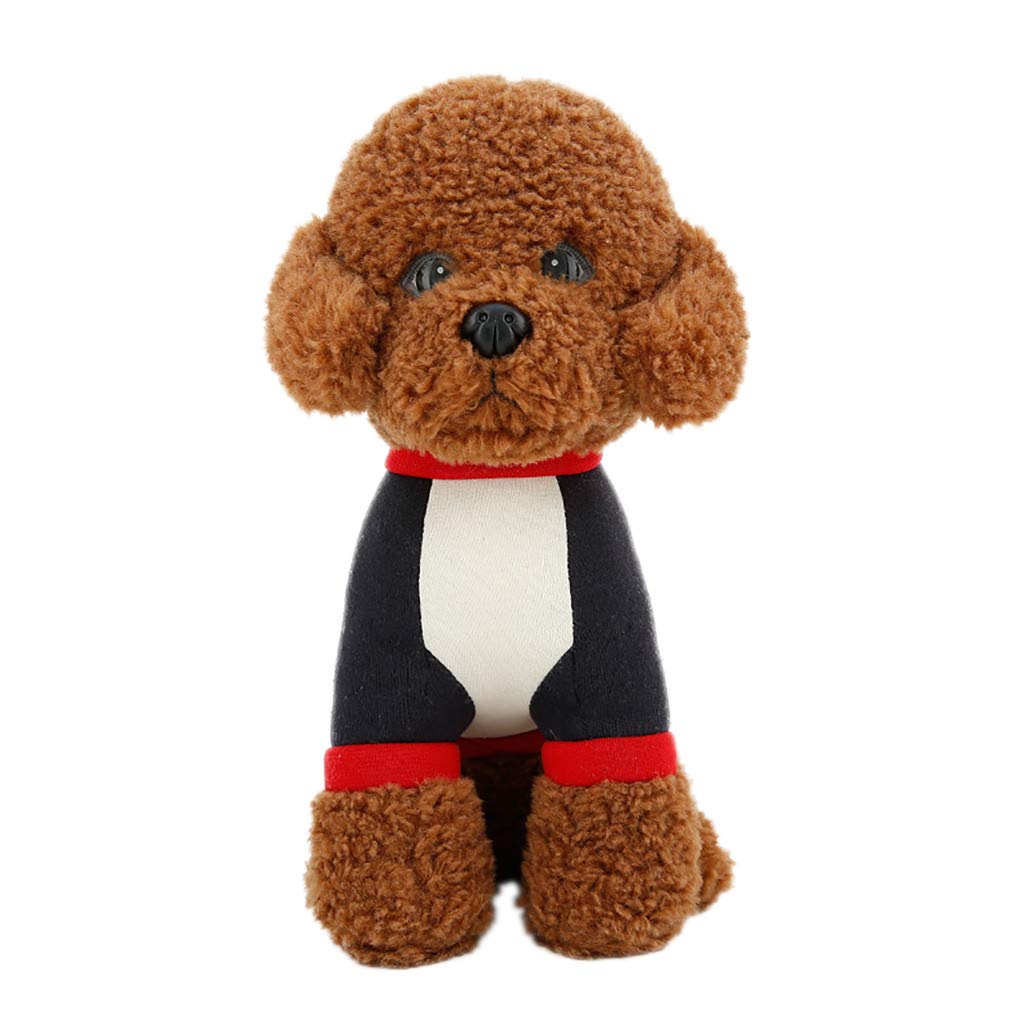 Soft Plush Teddy Dog Doll - Cute Realistic Stuffed Animal Puppy Toy for Kids | Perfect Gift for Birthdays & Christmas | Great for Cuddling, Decor, and Playtime