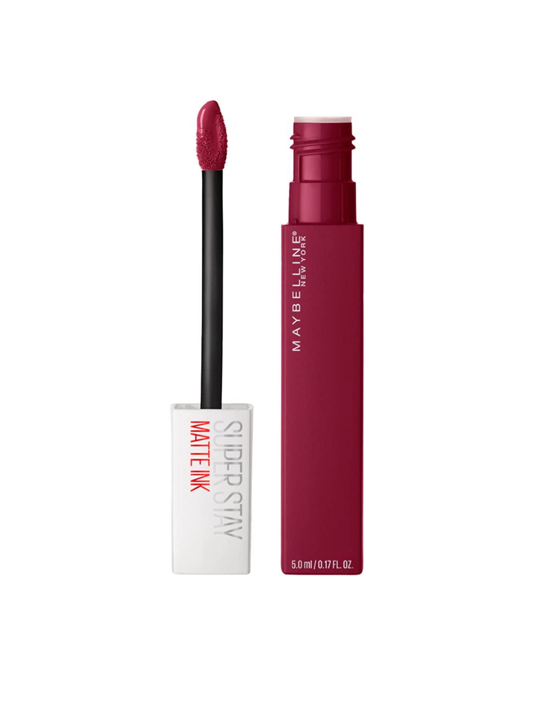 Maybelline New York Super Stay Matte Ink Liquid Lipstick - 115 Founder (5ml) & Beauty Blender Set | Long-Lasting, Smudge-Proof Lip Color with Makeup Sponge | Perfect for Everyday Wear, Parties & Special Occasions