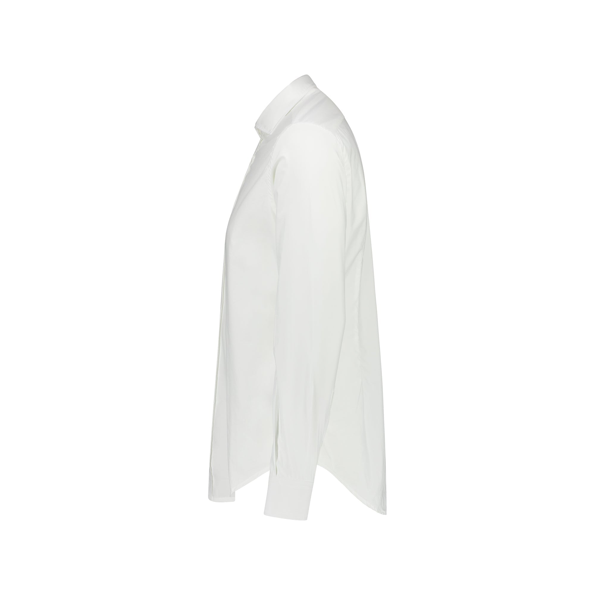 Premium FRADI Cotton-Poly Blend Men's Shirt - Breathable Comfort Fit White Casual Button Down Shirt for Office, Business & Everyday Wear