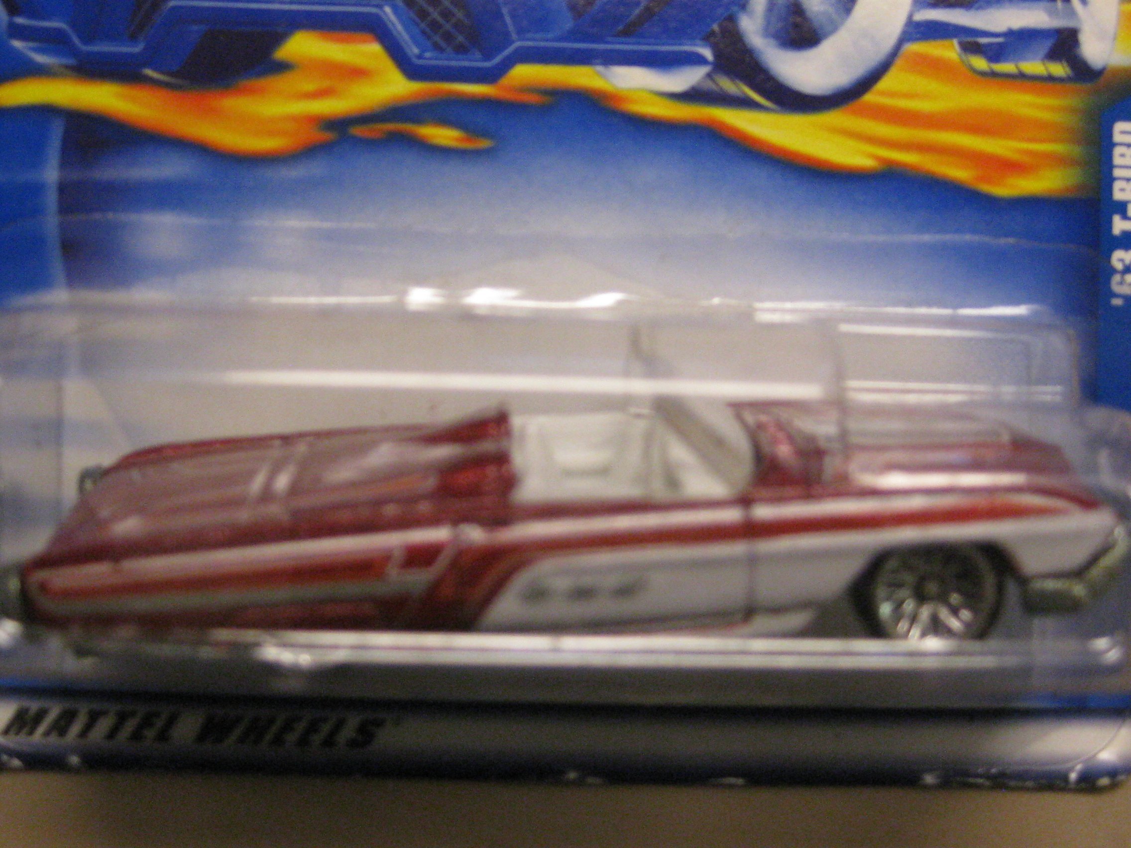 Hot Wheels 1963 Ford Thunderbird Die-Cast Collector Car #142 - Perfect for Display, Gifts, and Racing Fun