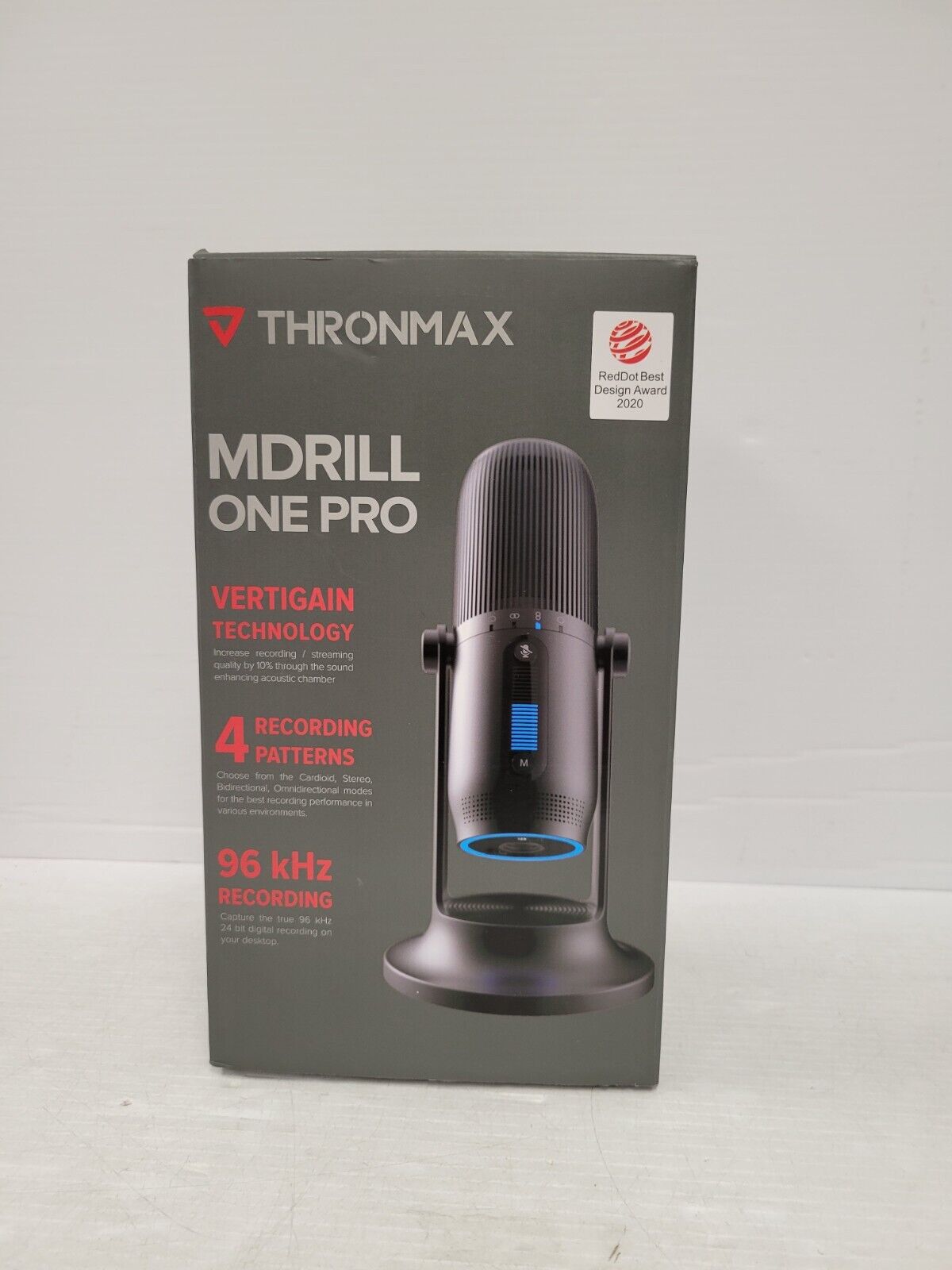 Thronmax M2PB USB Condenser Microphone - Professional Studio Recording for Gaming, Streaming & Podcasting - Plug & Play for PC & Mac