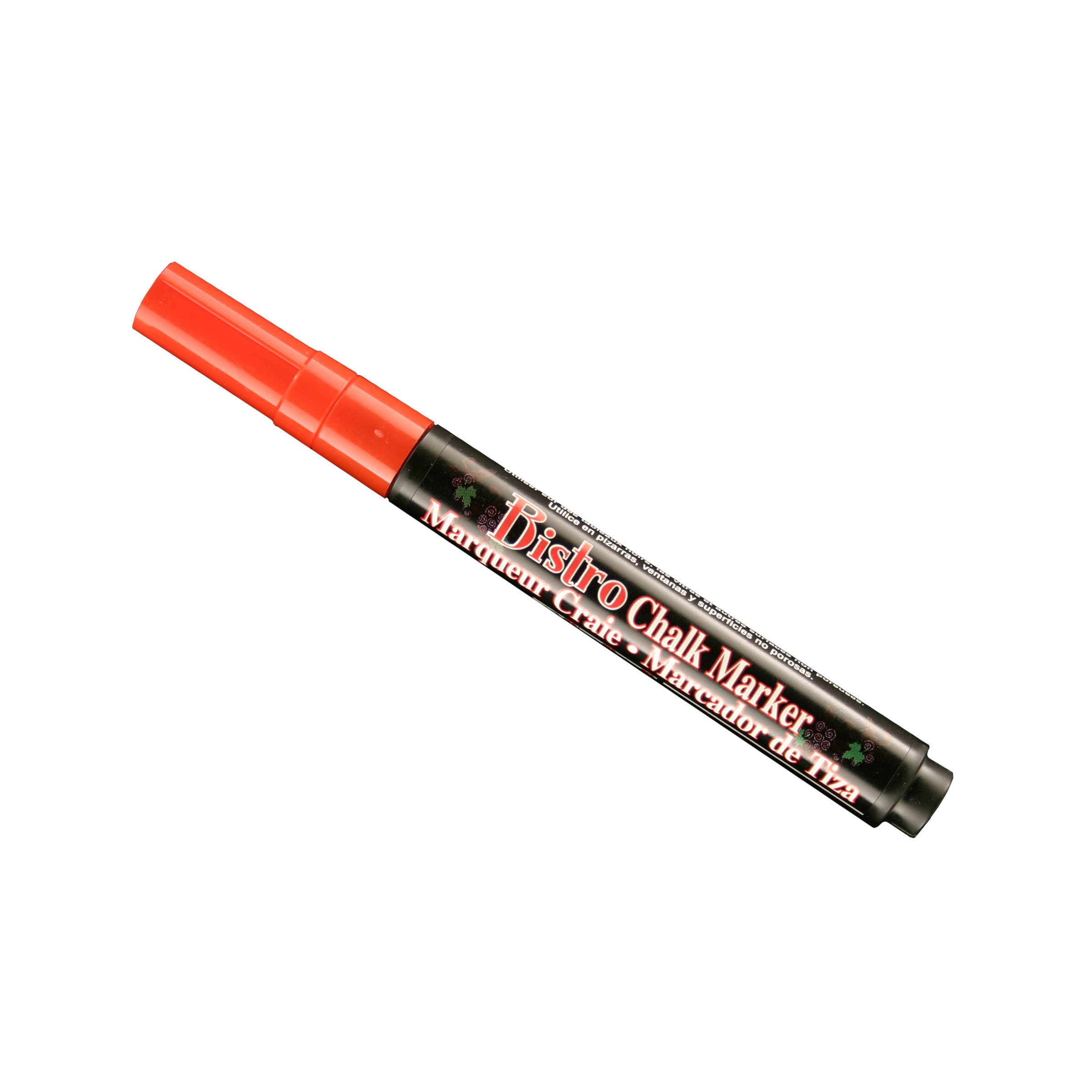 Uchida 482-C-2 Extra Fine Tip Bistro Chalk Markers - Red | Non-Toxic, Vibrant Colors for Restaurants, Cafes, Blackboards & DIY Crafts