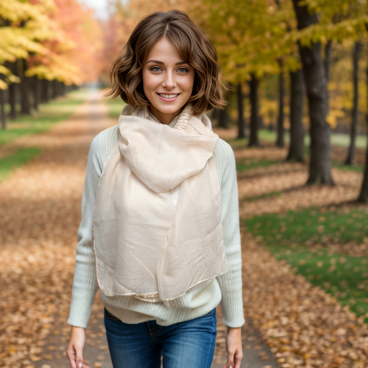 Viano Sparkle Scarf for Women - Elegant Glitter Fashion Accessory for Party, Wedding & Evening Events