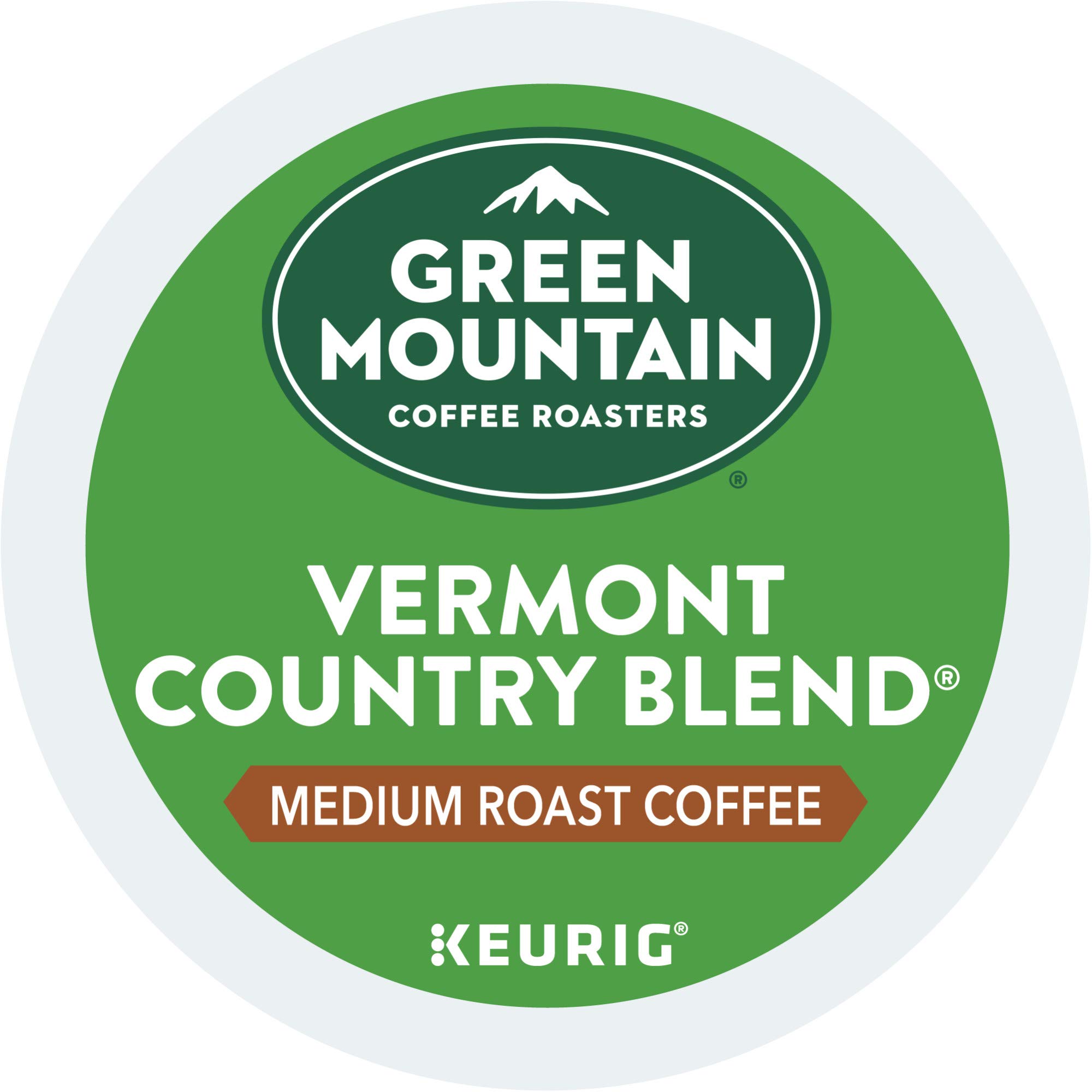 Green Mountain Coffee Roasters Vermont Country Blend Medium Roast K-Cup Pods - 96 Count Keurig Single-Serve Coffee for Home & Office Brewing | Perfect for Morning Boost or Afternoon Break