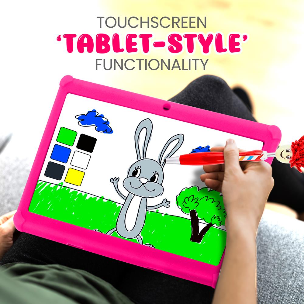 10.1 Inch Full HD Kids Tablet - Educational & Entertainment Device for Children - Perfect for Learning, Games & Videos at Home or Travel
