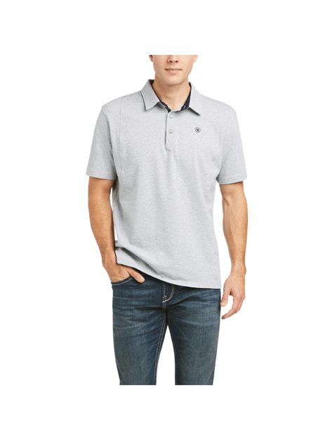 Ariat Men's Medal Polo Shirt - Moisture-Wicking Performance Golf & Casual Shirt for Men | Perfect for Golf, Work & Outdoor Activities