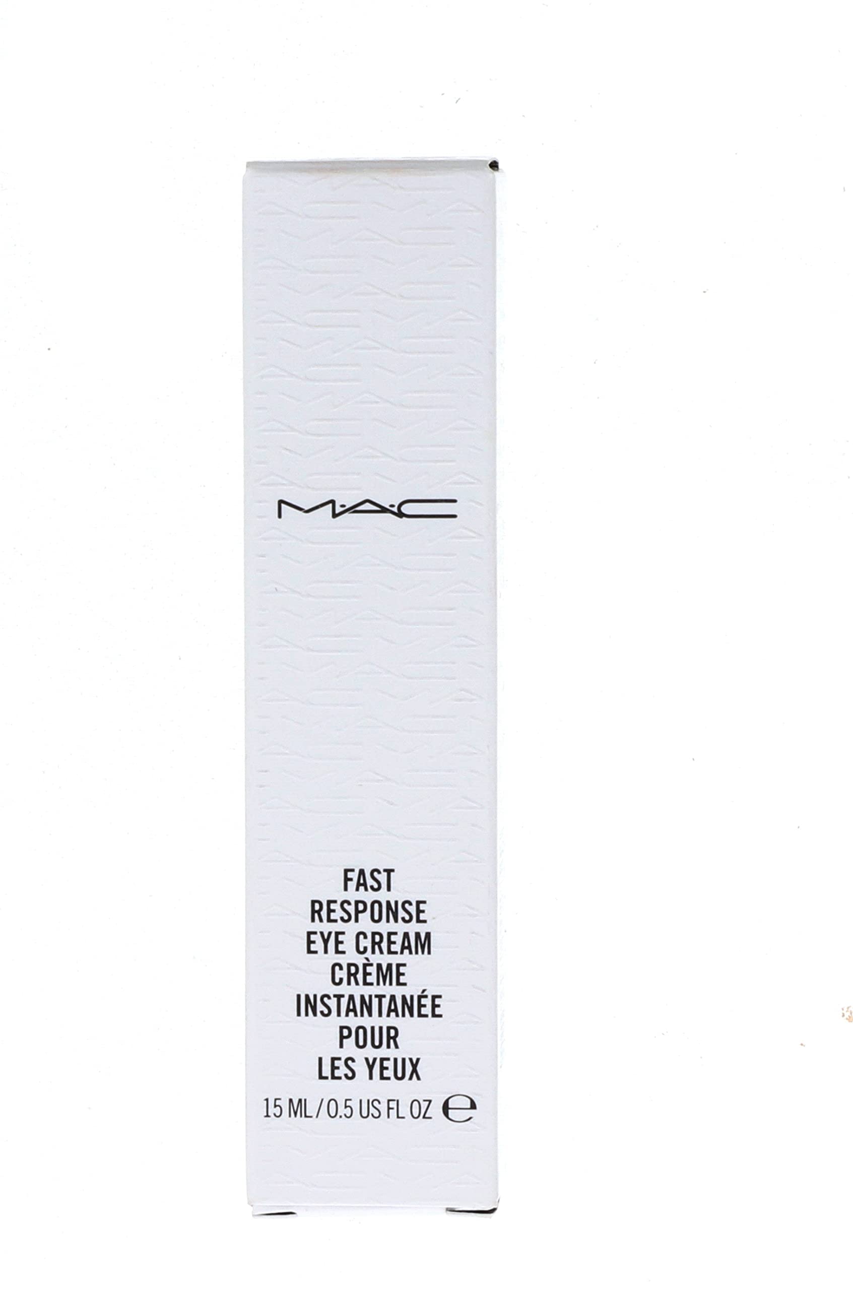 MAC Fast Response Eye Cream - Dark Circle & Puffiness Reduction, 0.5 oz | Hydrating & Brightening Under Eye Treatment | Perfect for Morning & Night Skincare Routine