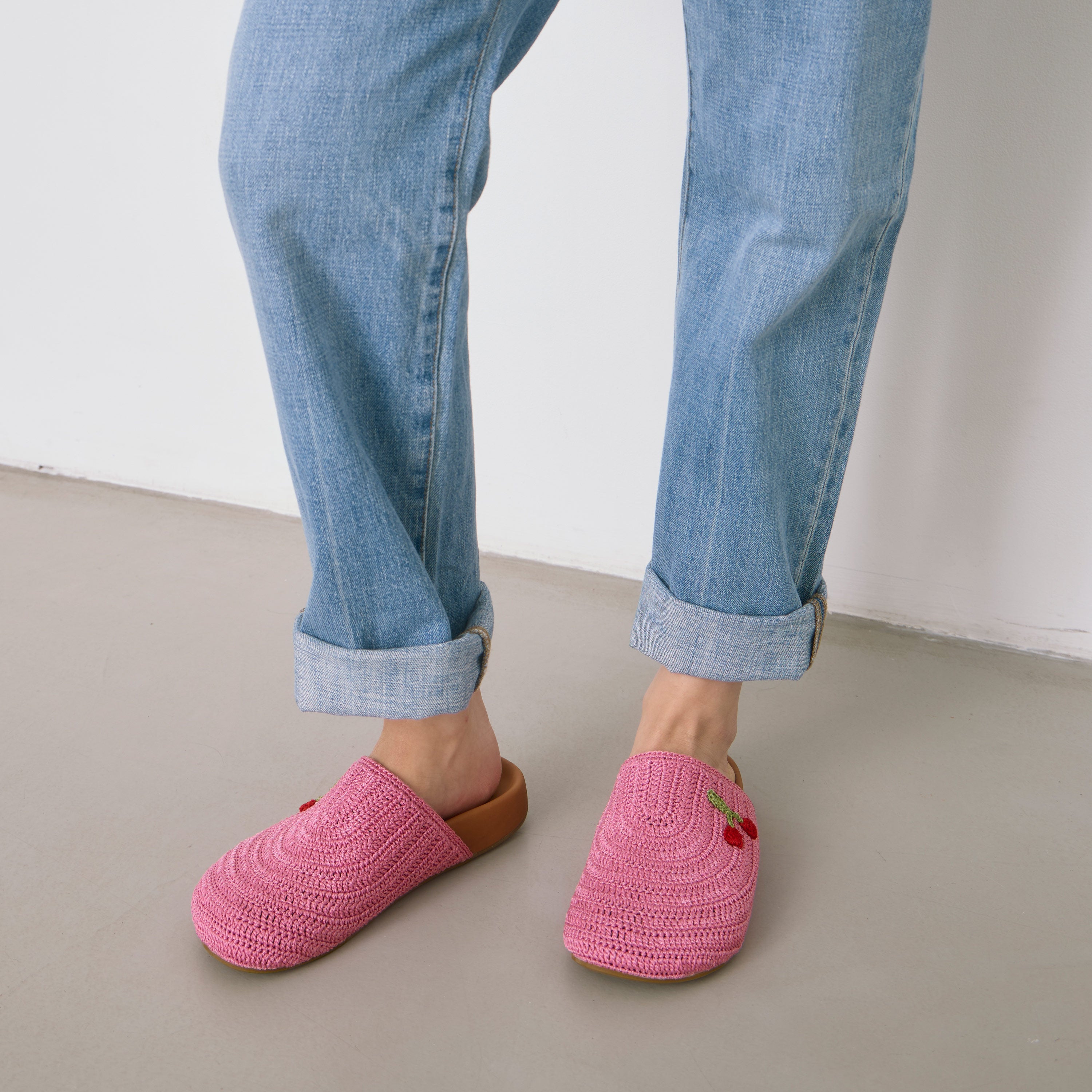 Bolinas Crochet Clogs for Women - Comfortable Handmade Summer Slide Sandals with Arch Support - Perfect for Beach, Pool, and Casual Outings