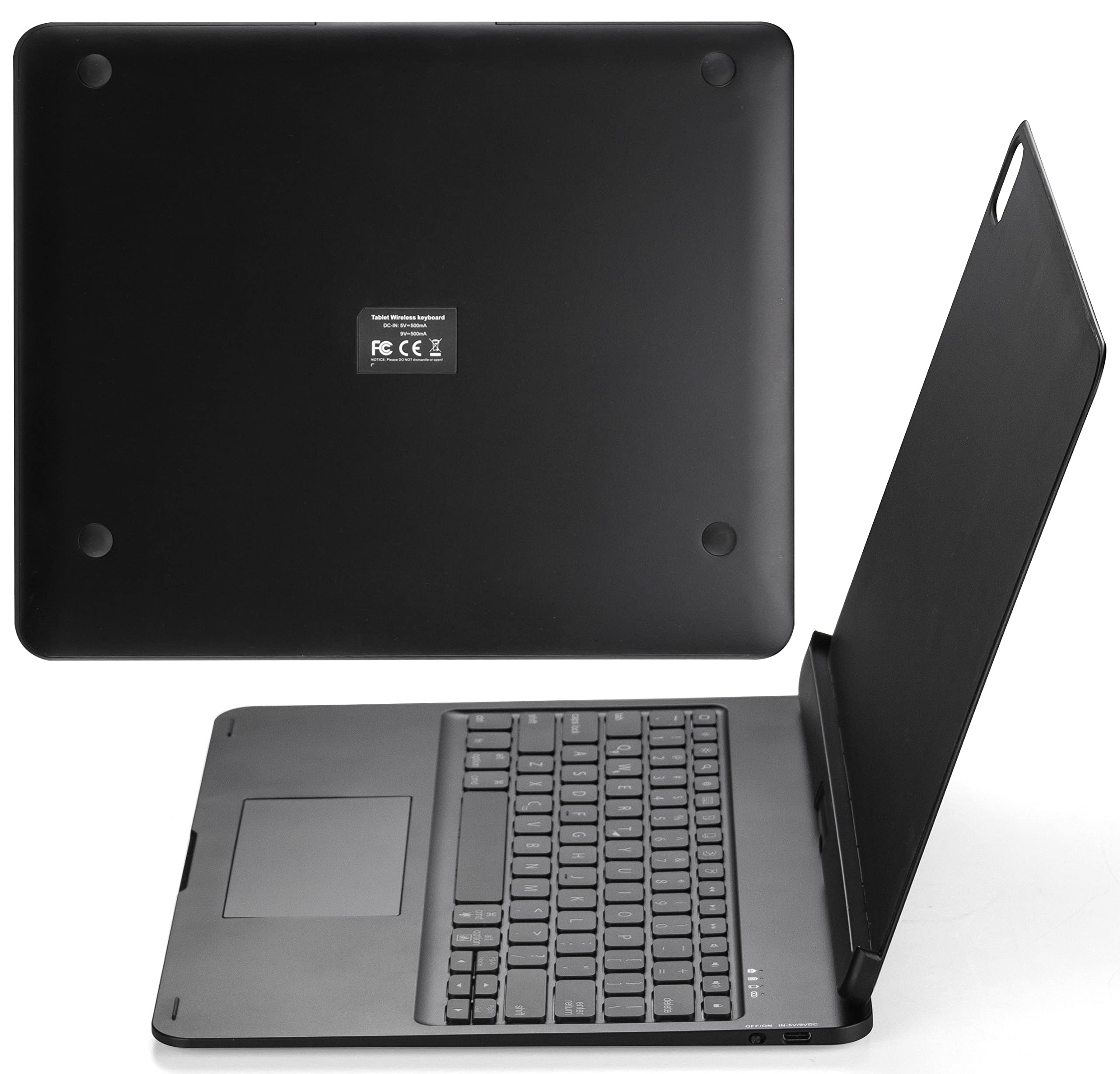 iPad Pro 12.9 Wireless Keyboard Case with Backlit Keys - Magnetic Detachable Keyboard Cover Compatible with iPad Pro 12.9-inch 5th/4th/3rd Gen (2021/2020/2018) - Perfect for Work, Travel & Home Office (Black)
