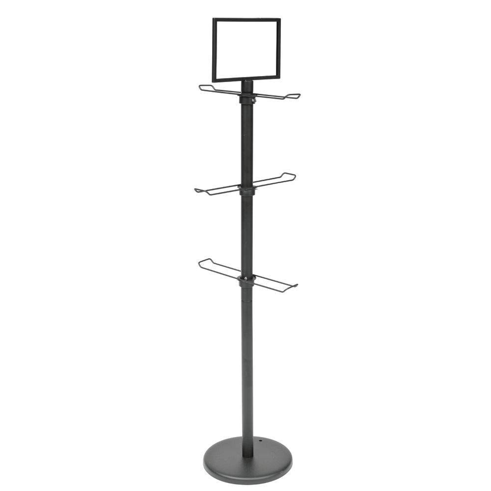 3-Tier Mobile Merchandisers Tote Bag Rack - 57.75