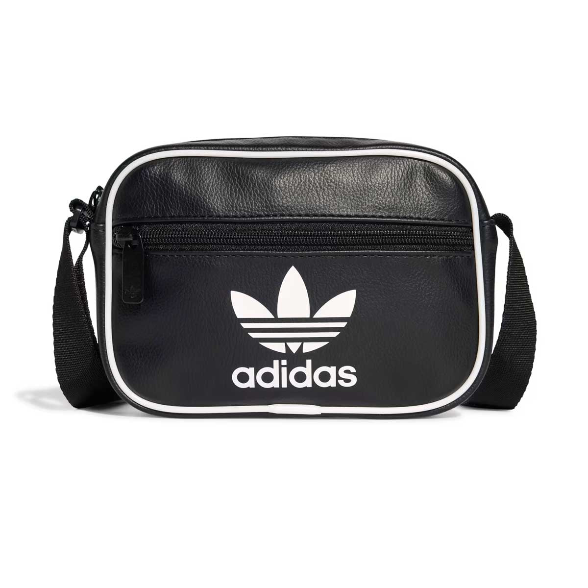 Adicolour Classic Mini Airliner Bag - Black Crossbody Purse for Women | Travel, Gym & Everyday Use | Lightweight Durable Shoulder Bag
