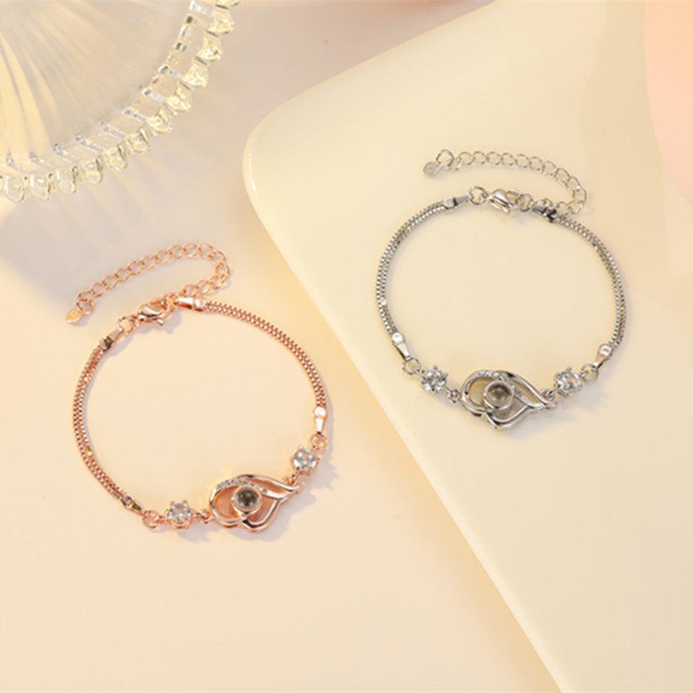 Custom Couple Bracelets for Women - Simple & Elegant Matching Friendship Jewelry for Girlfriends & Students - Perfect for Anniversaries, Gifts & Everyday Wear