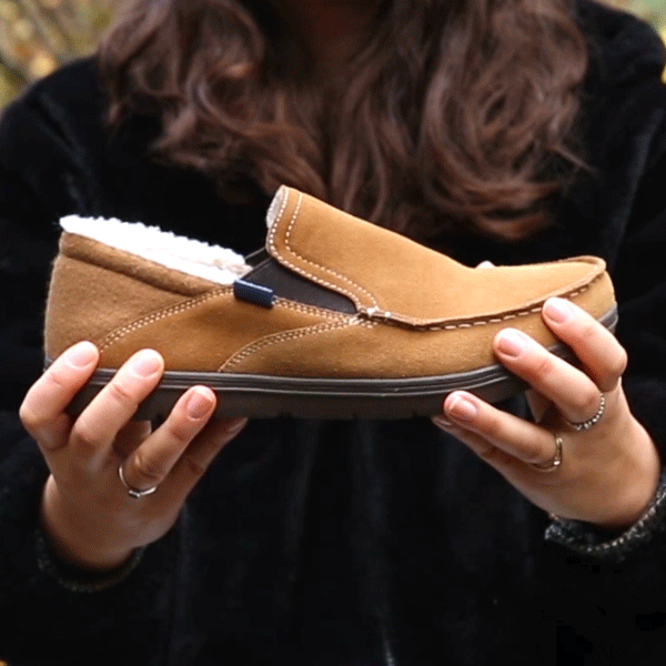 Women's Drifter Fur Slippers - Cozy Indoor/Outdoor House Shoes for Winter Comfort - Perfect for Lounging at Home, Running Errands, and Keeping Feet Warm
