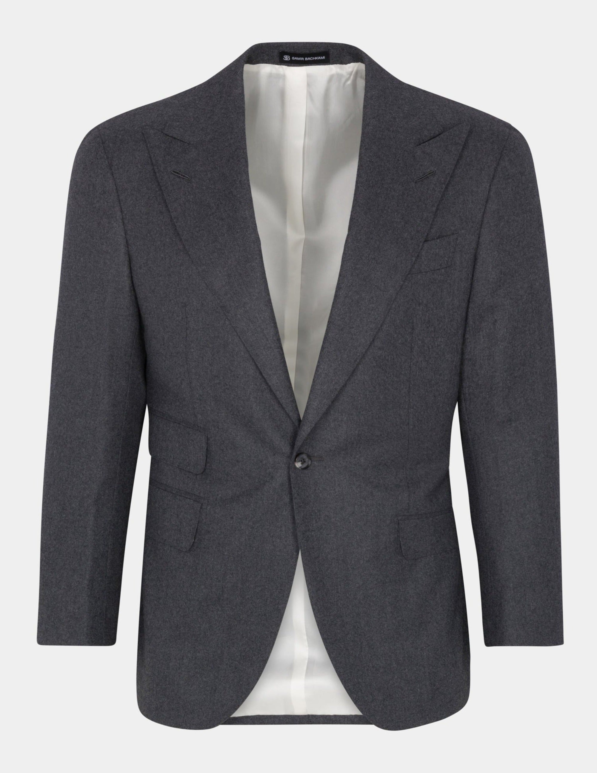 Premium Grey Single Breasted Suit for Men - Slim Fit Business Formal Wear - Perfect for Weddings, Office Meetings & Special Occasions