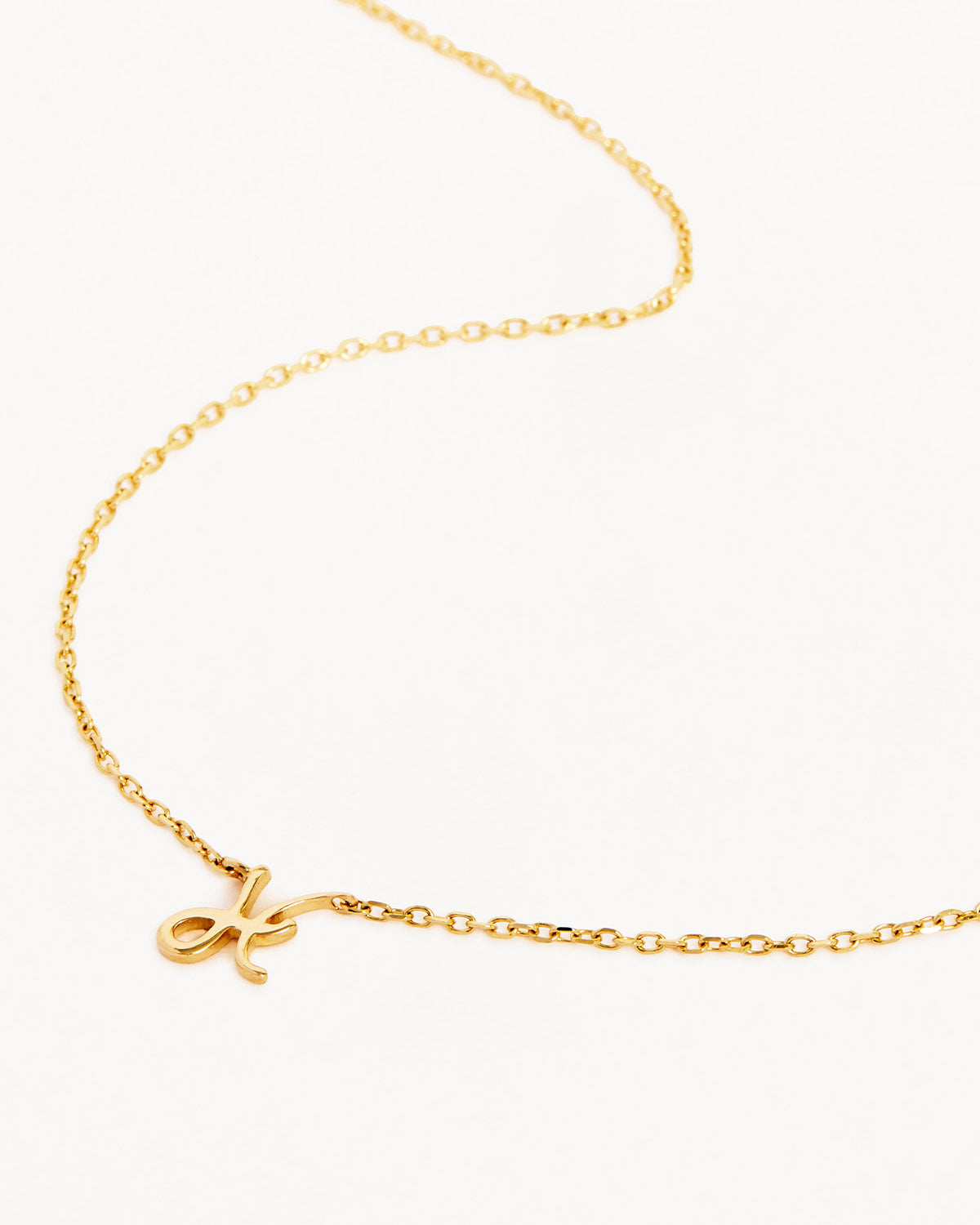 14K Solid Gold Love Letter Necklace for Women - Personalized Romantic Jewelry Gift for Her - Perfect for Anniversaries, Valentine's Day & Special Occasions