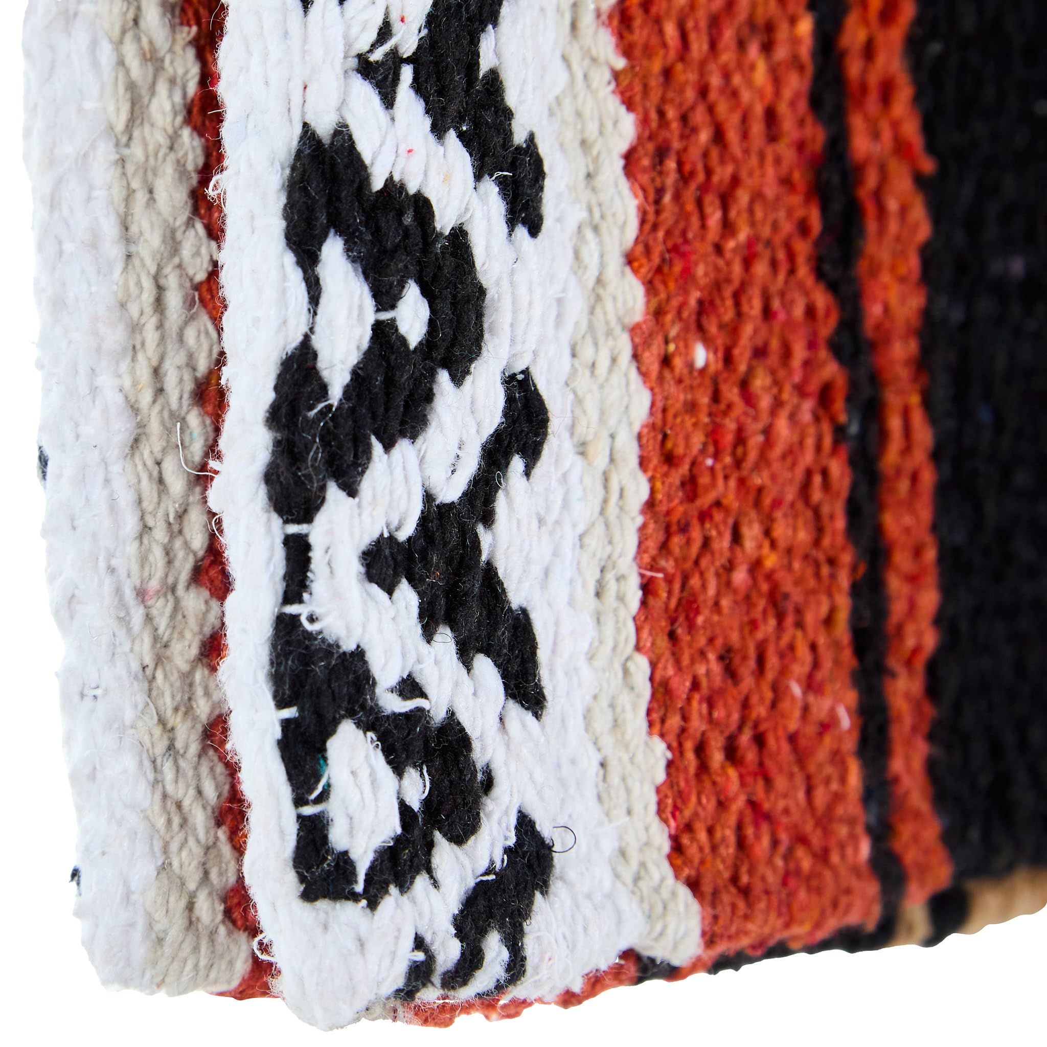 Mayatex Rust Hogan Acrylic Blend 30x60 Saddle Blanket - Durable Horse Riding Blanket for Western Equestrian & Ranch Use