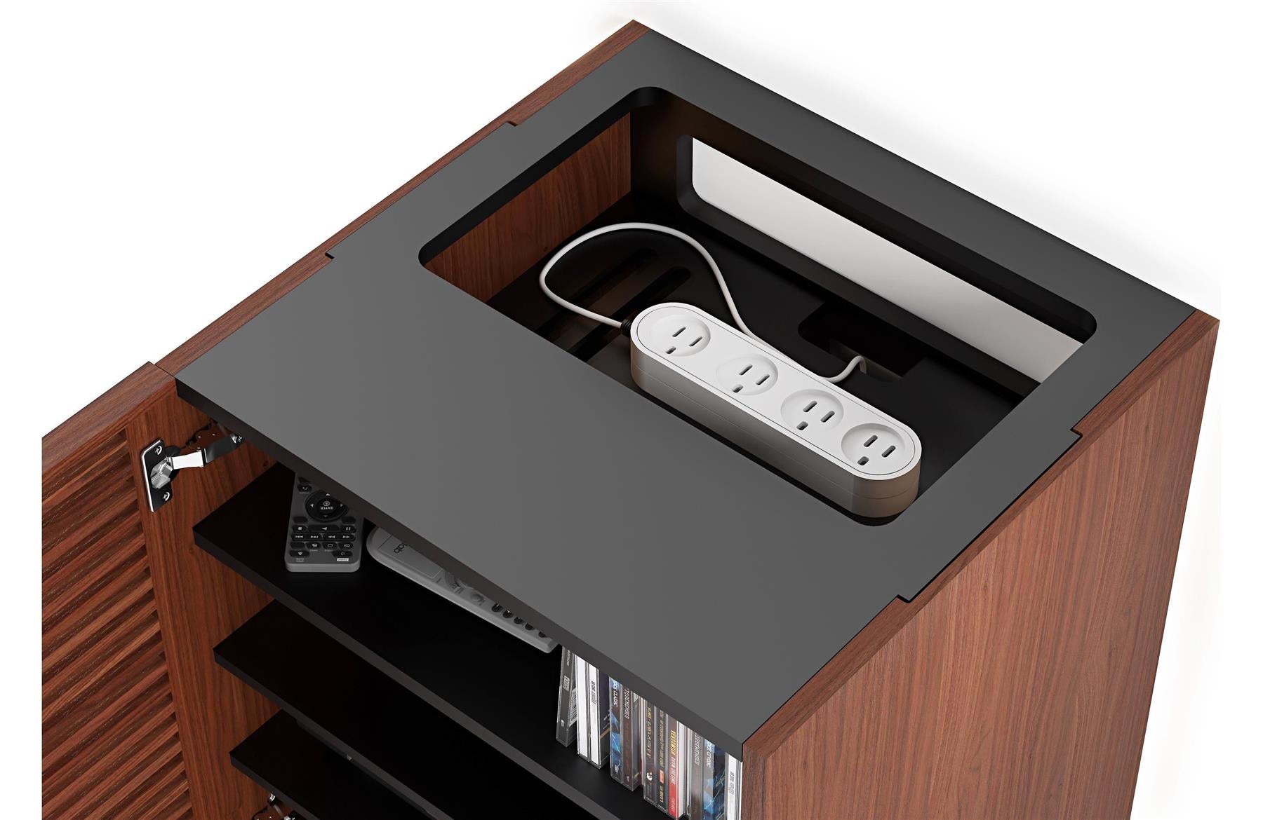BDI Corridor 8172 Media Console - Premium Audio Tower for Home Theater Systems | Perfect for Living Room Entertainment Centers & Speaker Storage