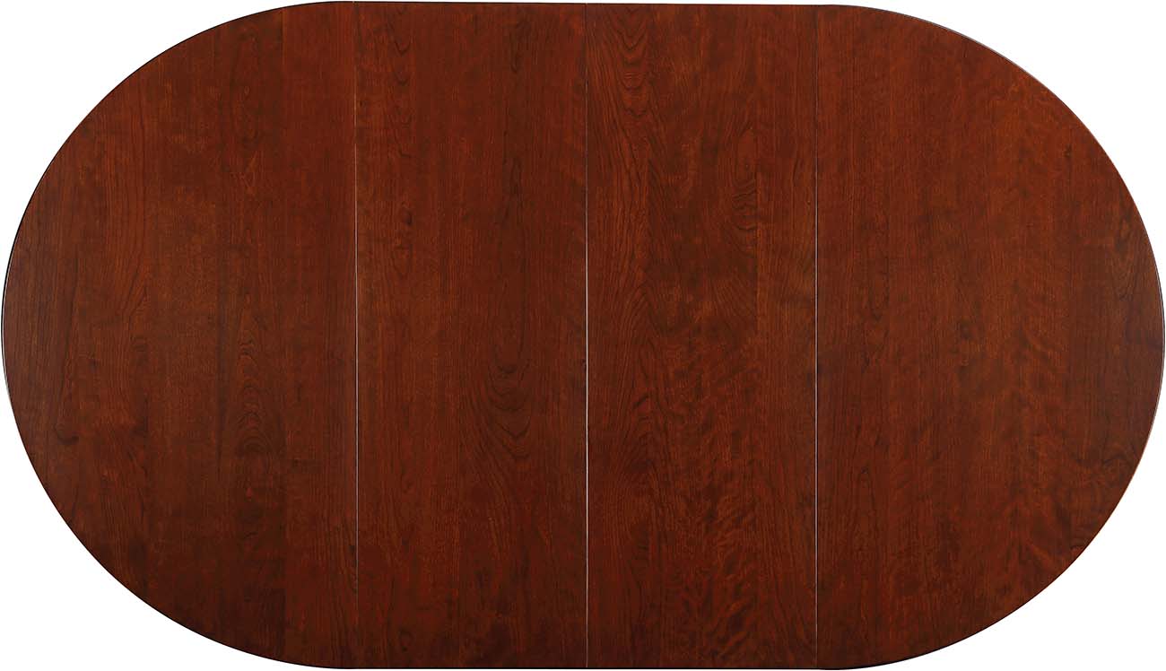 Park Slope Round Dining Table - Modern Wooden Kitchen Table for 4-6 People | Perfect for Small Spaces, Breakfast Nooks & Cozy Family Dinners
