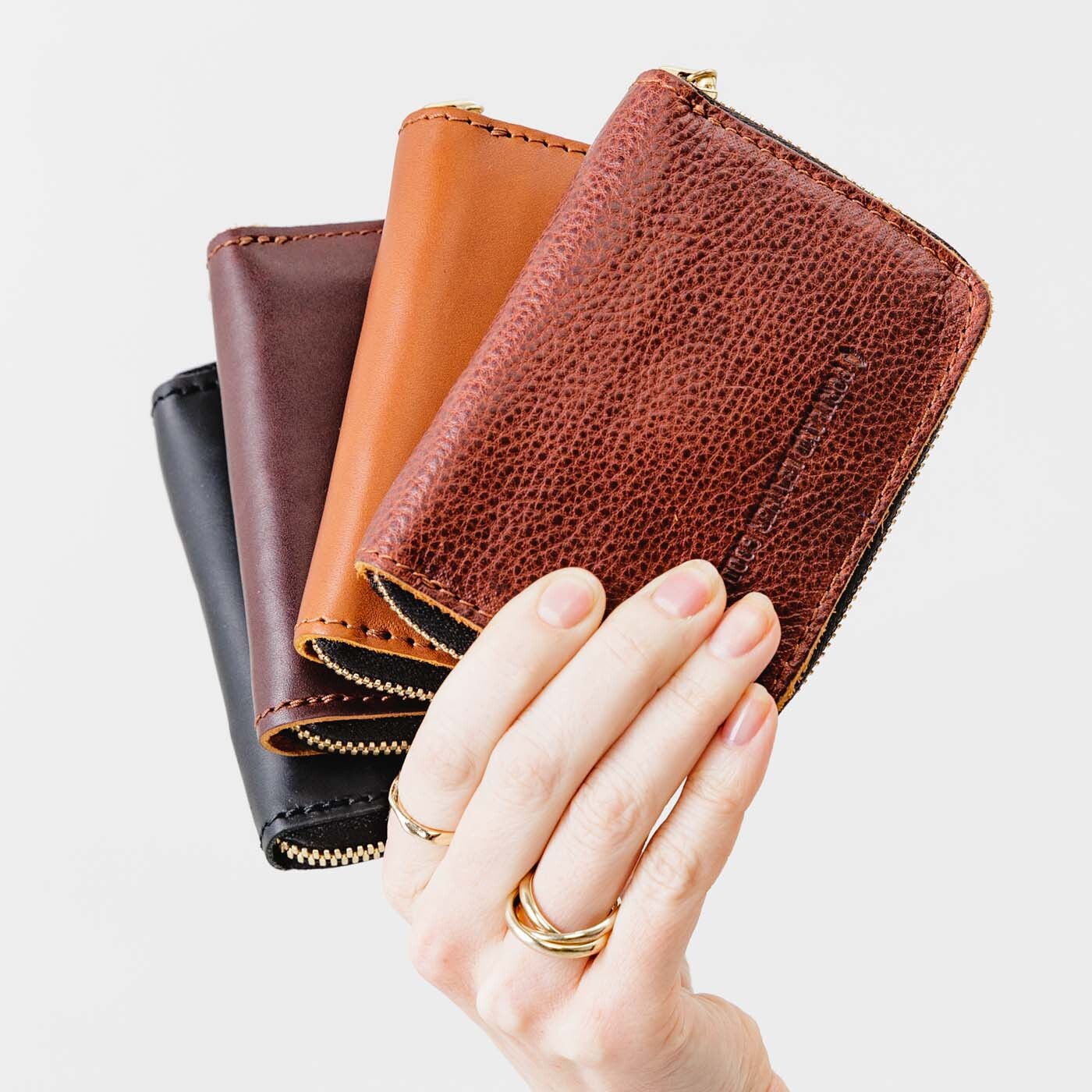 Compact RFID Blocking Zip Wallet for Men & Women - Slim Travel Money Organizer with Multiple Card Slots - Perfect for Everyday Use, Travel & Business