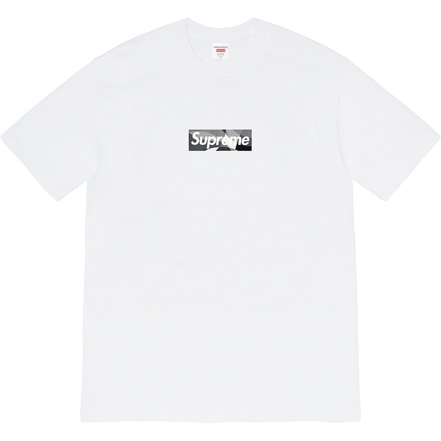 Supreme 21SS X Emilio Pucci Box Logo T-Shirt - Limited Edition Streetwear for Men & Women | Perfect for Casual Wear, Street Style & Collector's Fashion