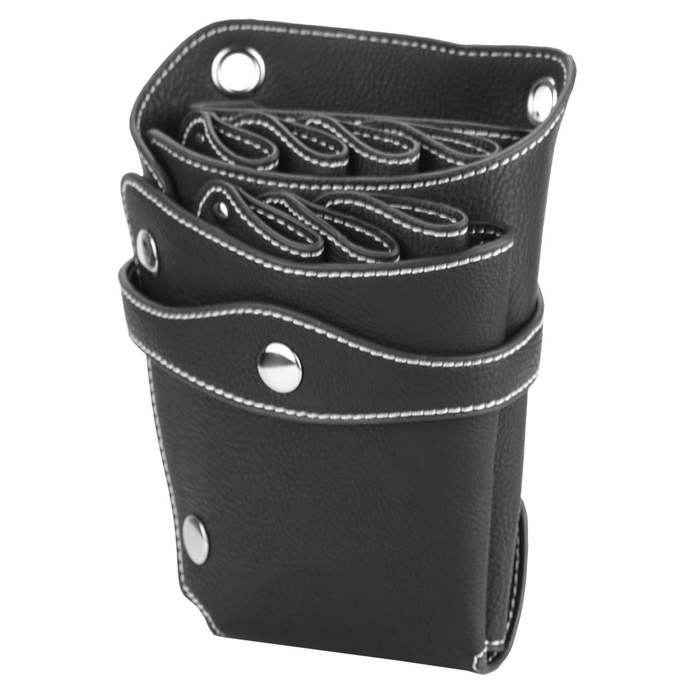 Professional Hairdressing Holster & Scissors Holder - Portable Salon Scissors Pouch (7.5 x 5.9 x 3.1 inches) with Comb Storage - Perfect for Stylists, Barbers & Mobile Hairdressers On-The-Go