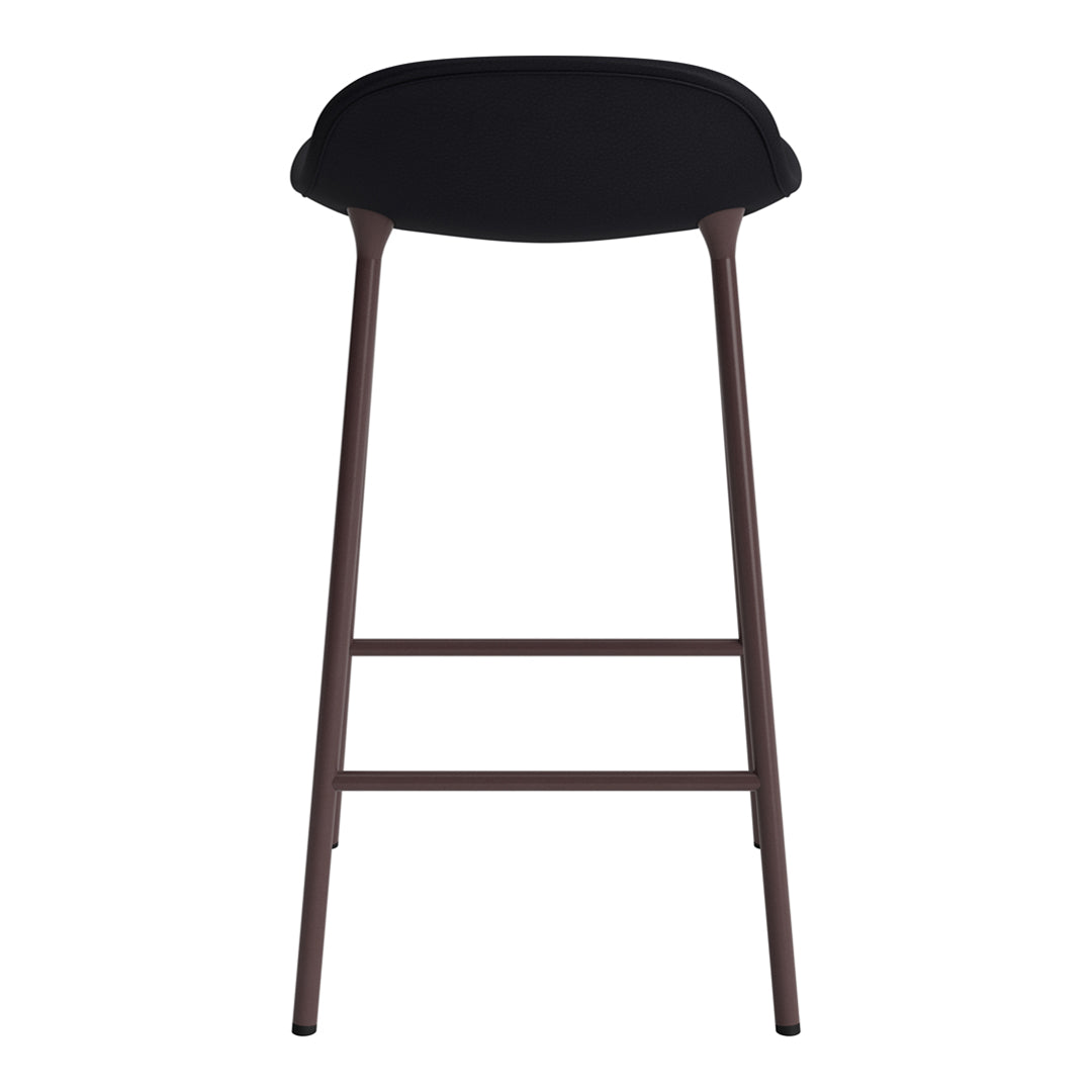 Modern Form Counter Stool with Sturdy Metal Legs & Comfortable Upholstered Seat - Perfect for Kitchen Islands, Breakfast Bars & Home Decor