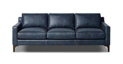 Luxury Sorrento Genuine Leather Sofa - Modern Comfort for Living Room, Office & Lounge - Perfect for Home Decor & Relaxation
